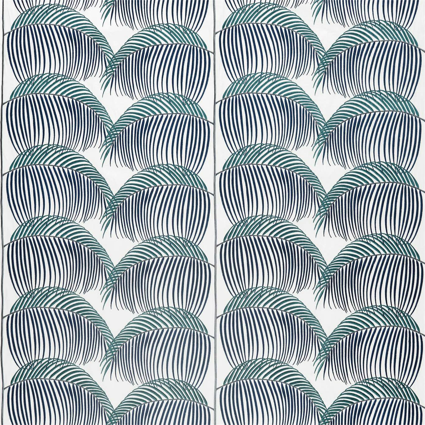Manila Embroidery Fabric by Sanderson