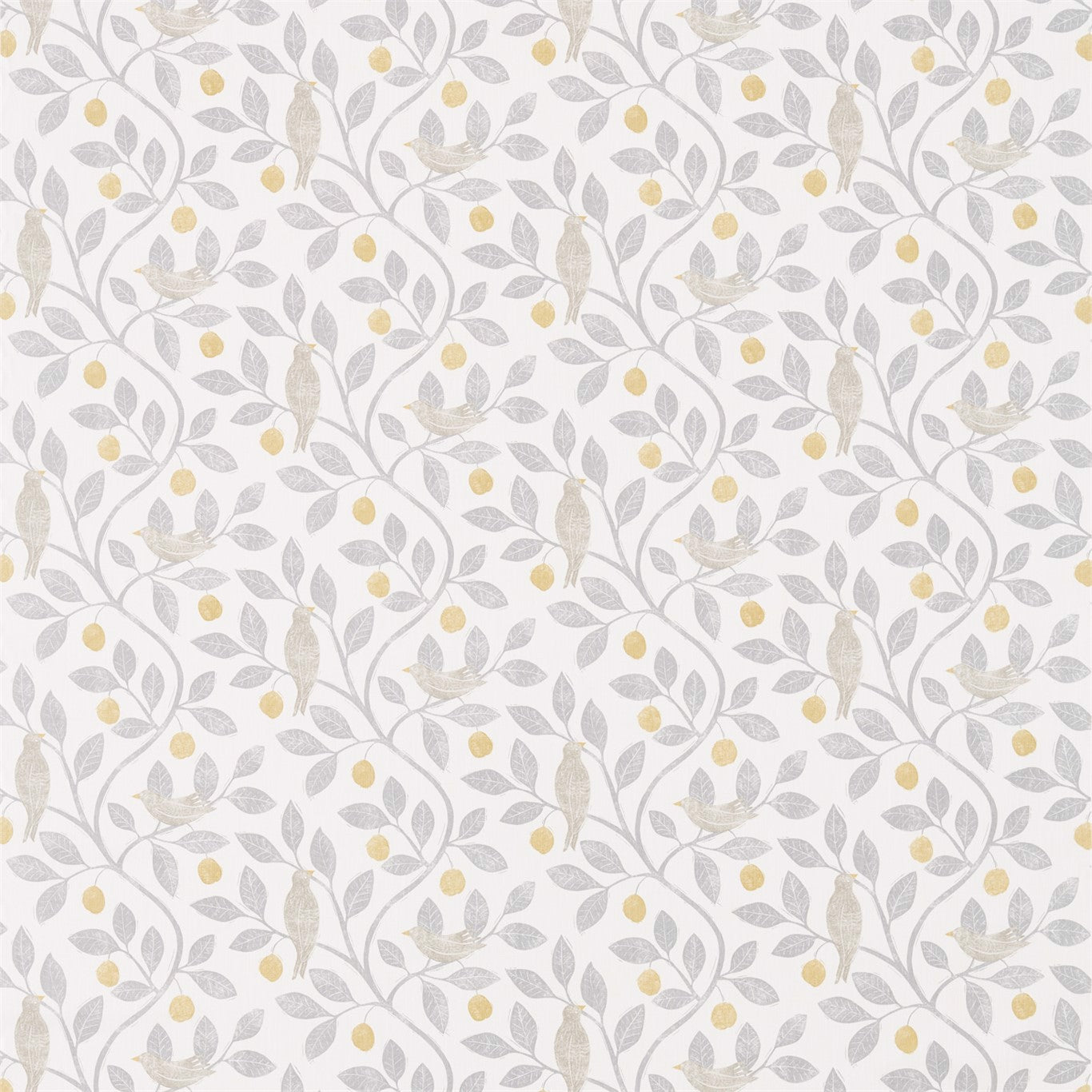 Damson Tree Fabric by Sanderson Home - DHPO226363 - Dijon/Mole