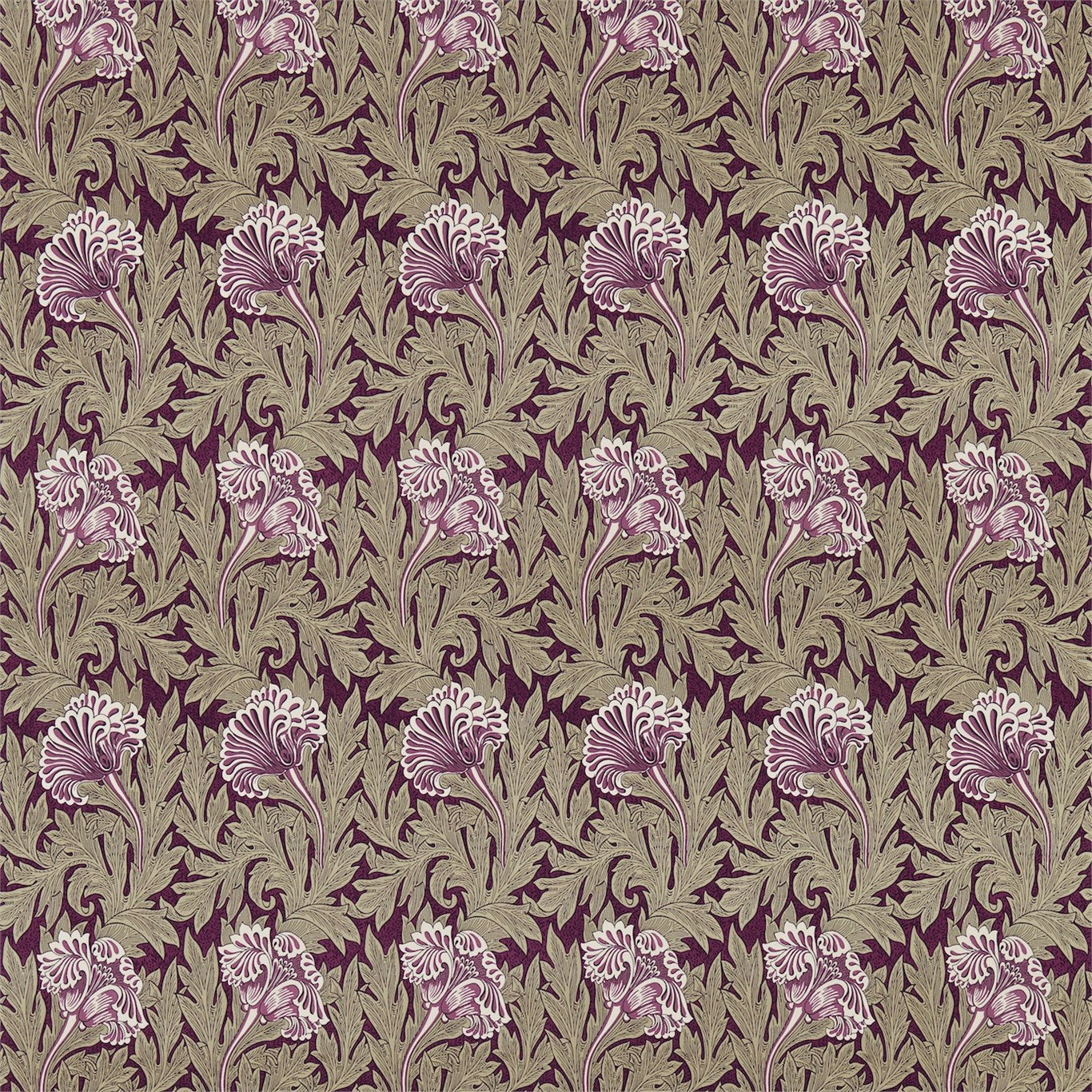 Tulip Fabric by Morris & Co.