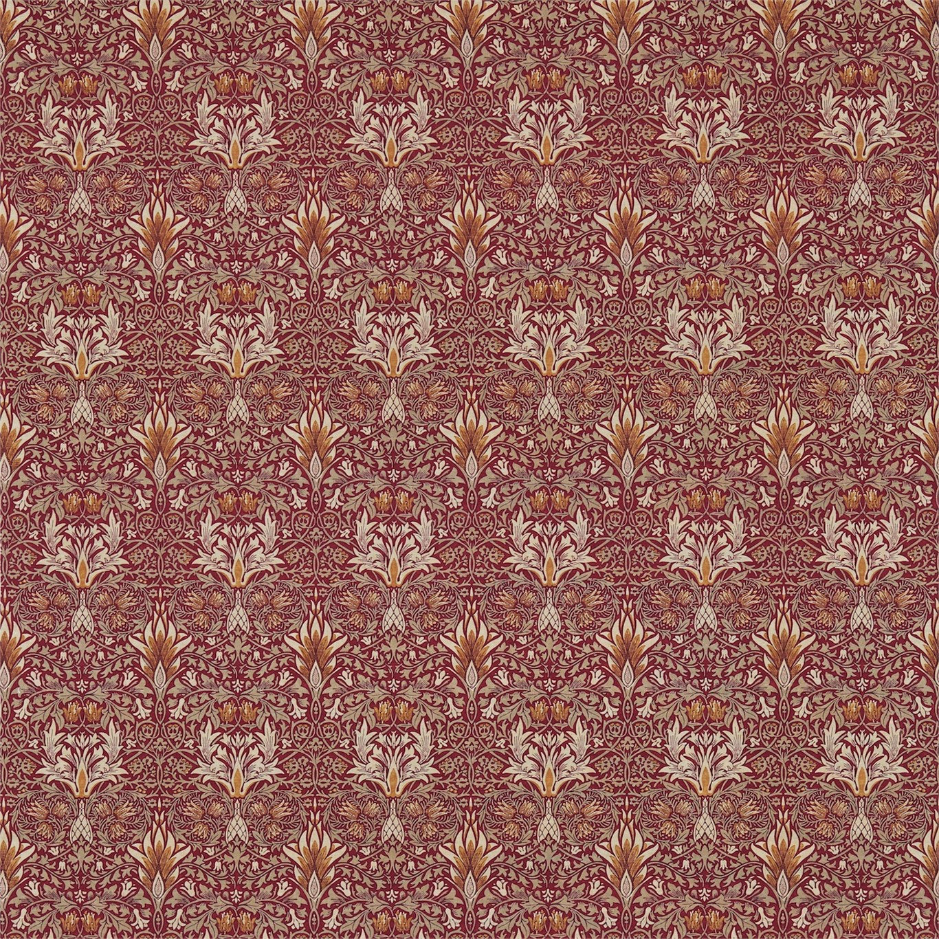 Snakeshead Fabric by Morris & Co.