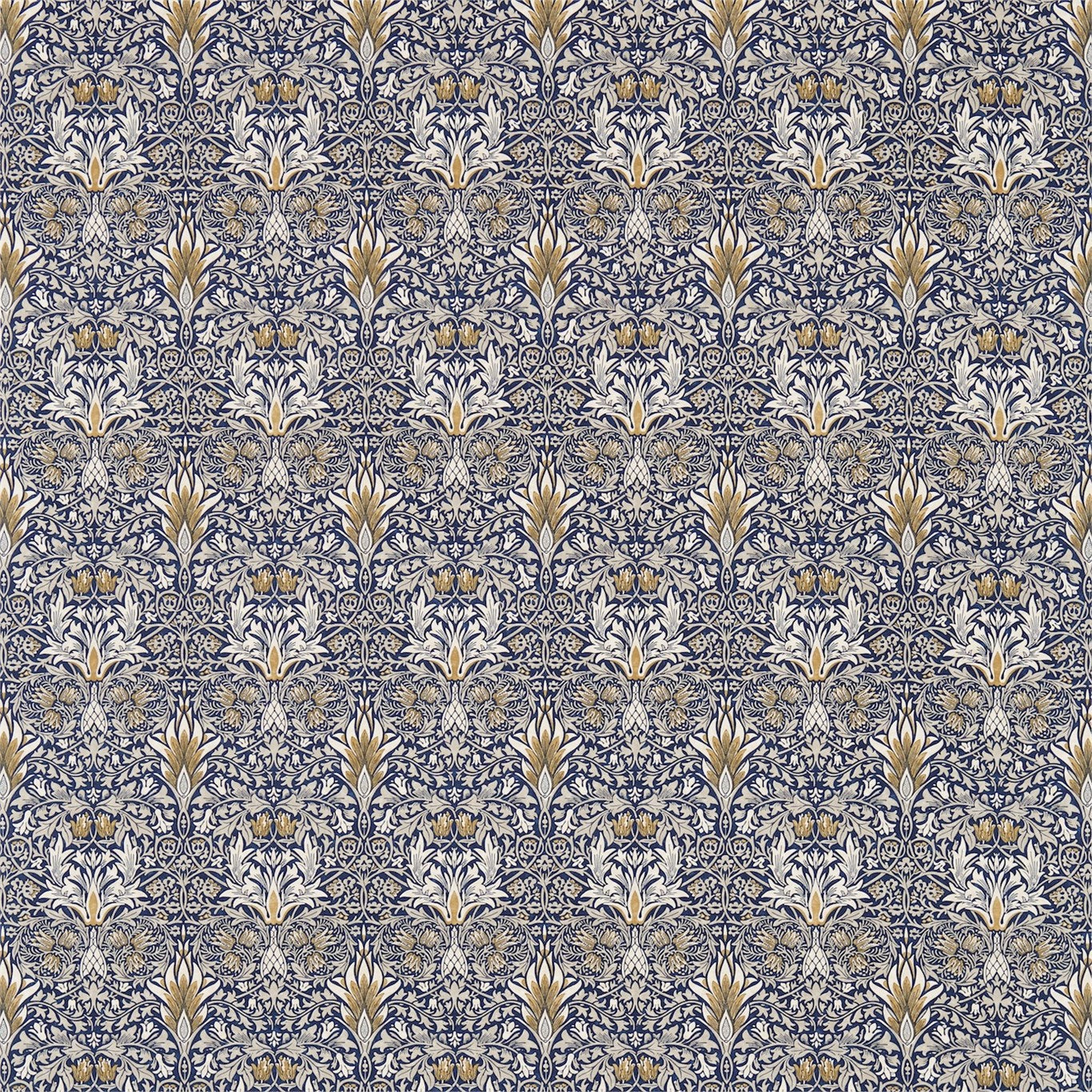Snakeshead Fabric by Morris & Co.