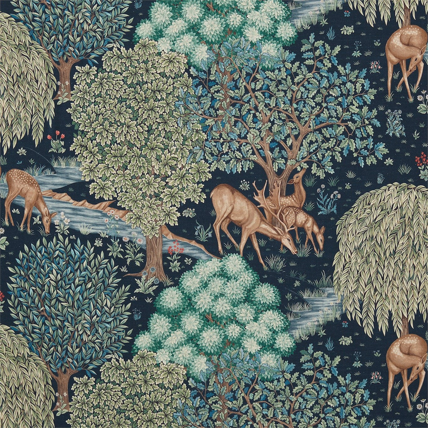 The Brook Fabric by Morris & Co.