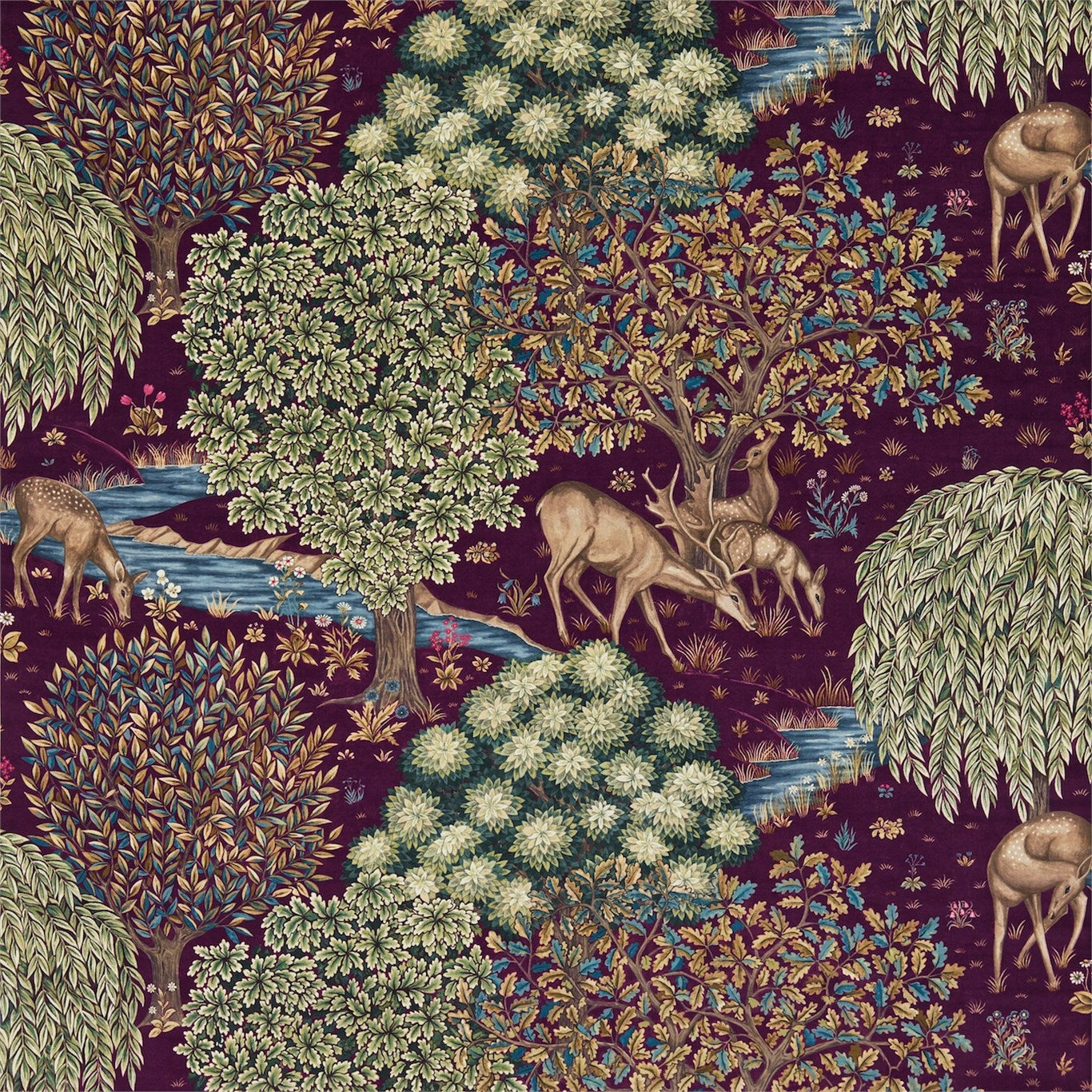The Brook Fabric by Morris & Co.