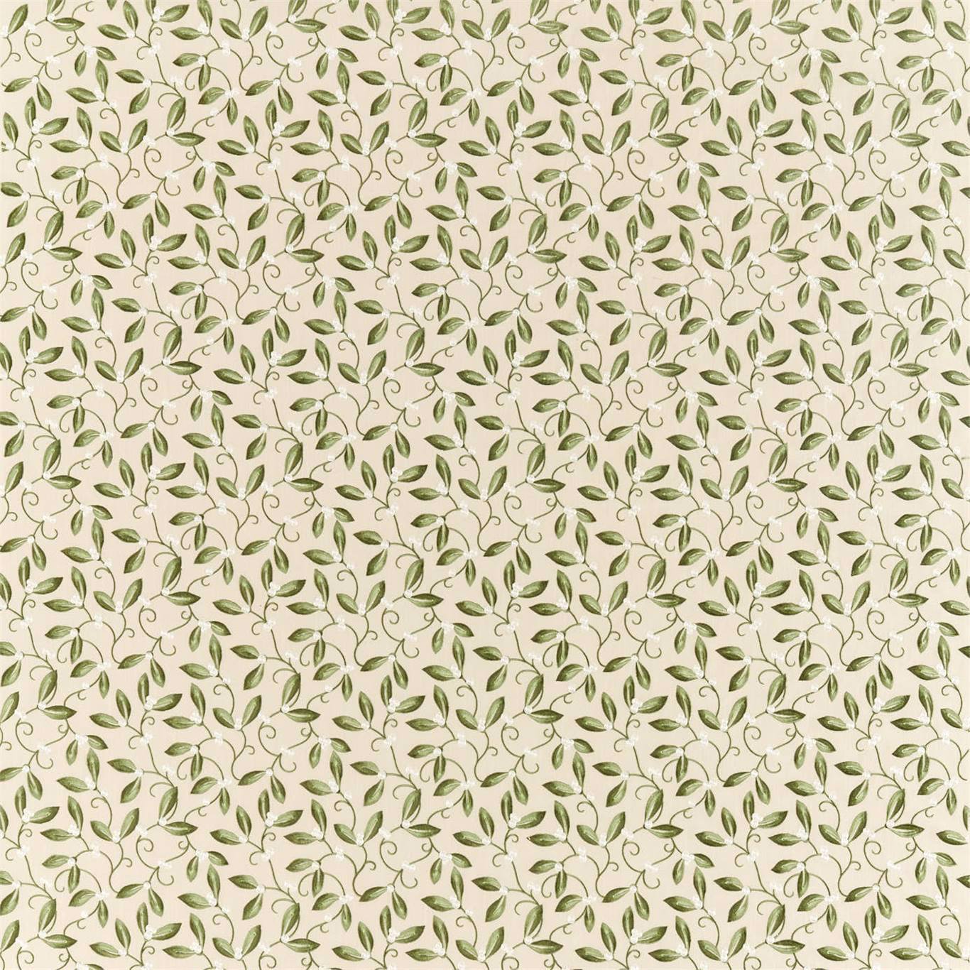 Mistletoe Embroidery Fabric by Morris & Co.