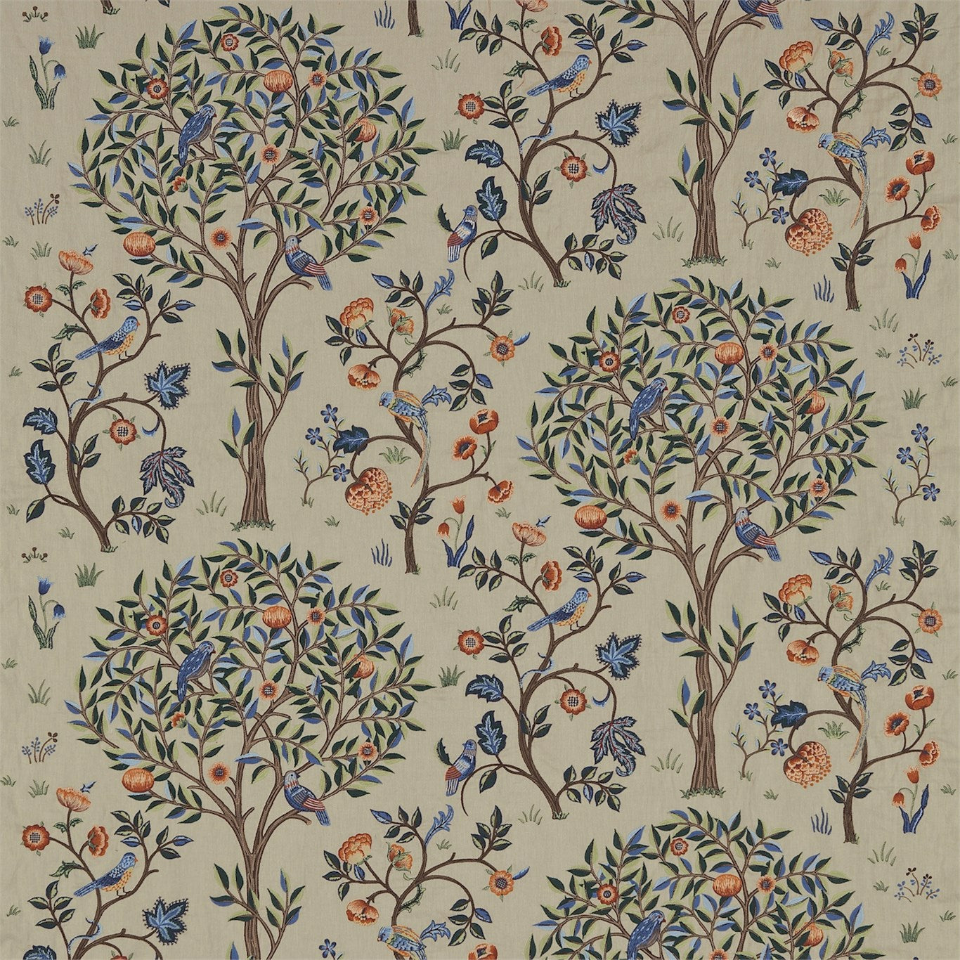 Kelmscott Tree Fabric by Morris & Co.