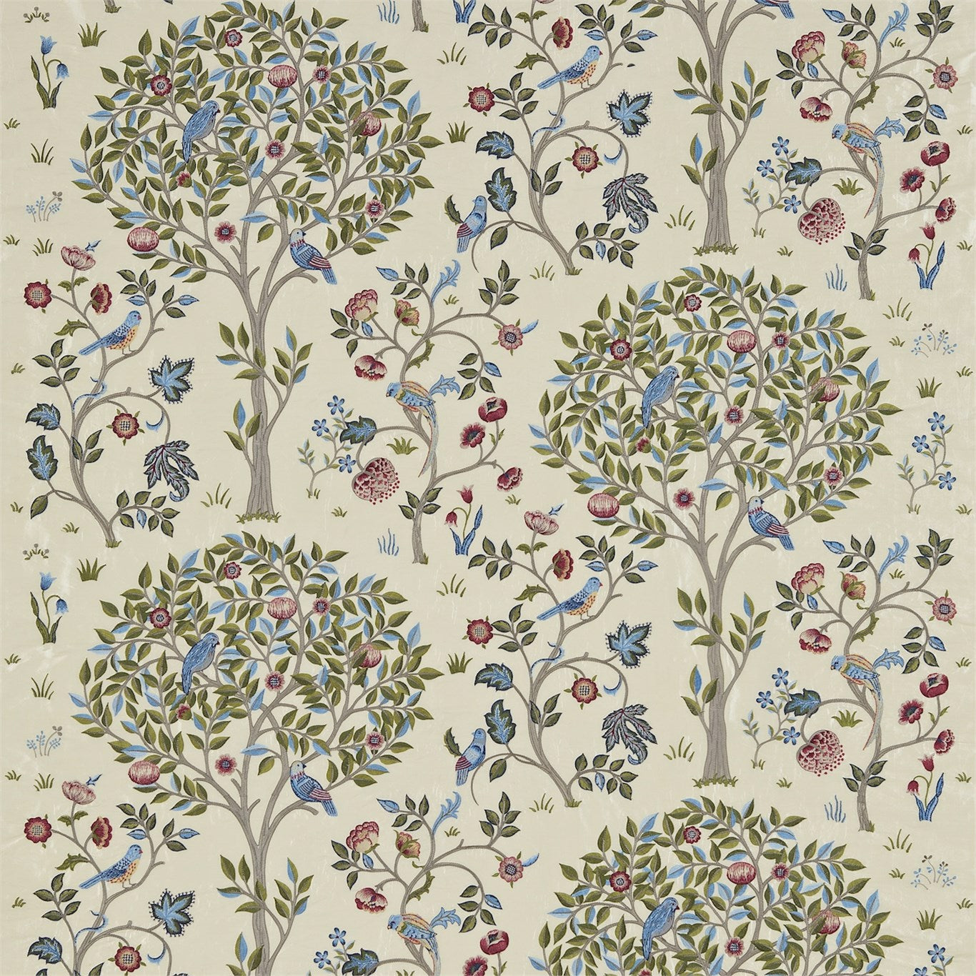 Kelmscott Tree Fabric by Morris & Co.
