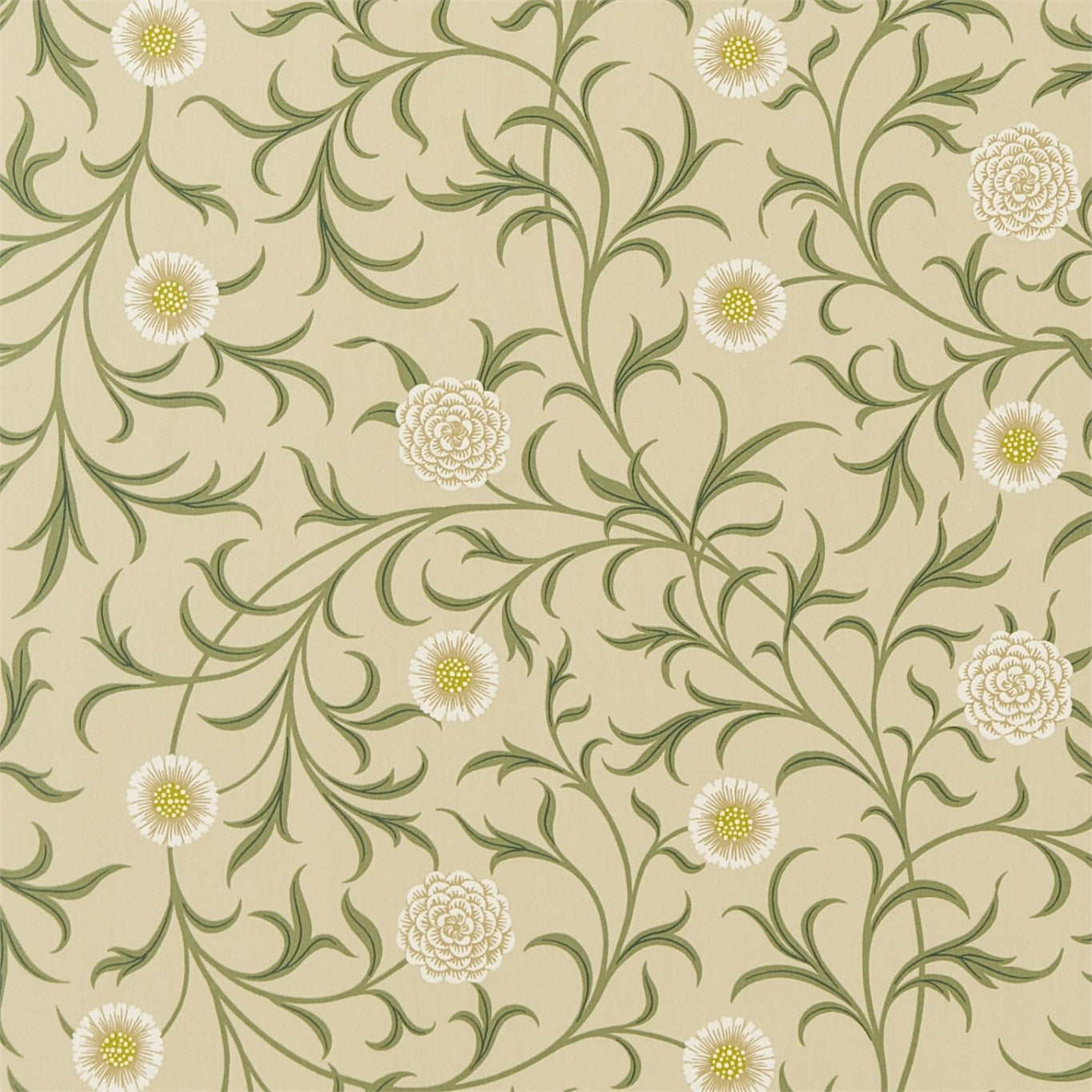 Scroll Fabric by Morris & Co.