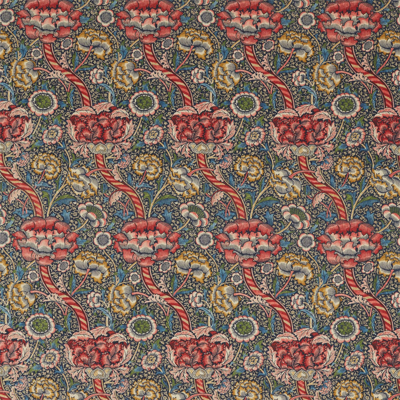Wandle Fabric by Morris & Co.