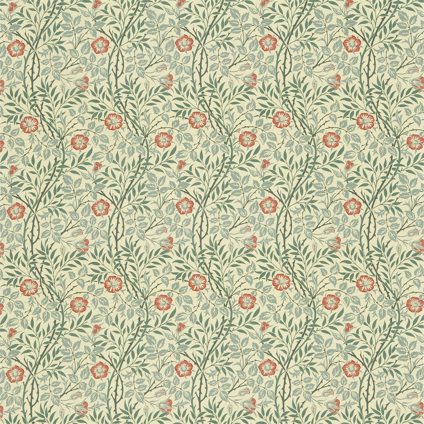 Sweet Briar Fabric by Morris & Co.