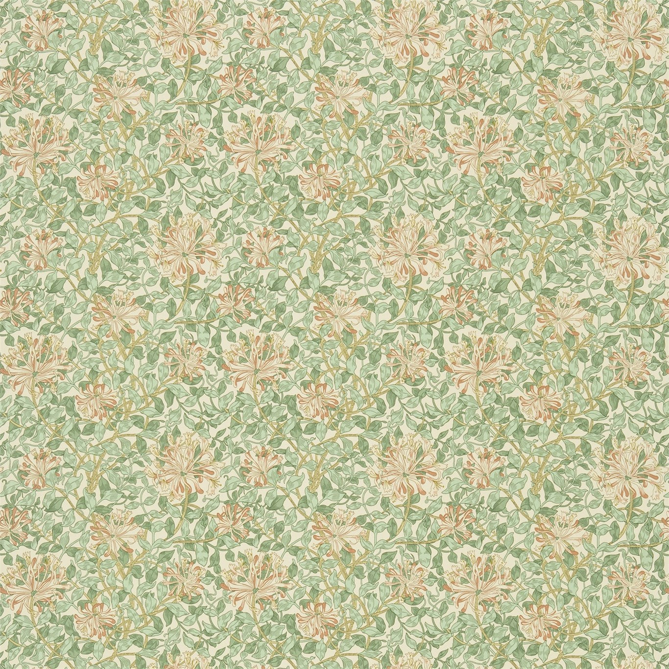 Honeysuckle Fabric by Morris & Co.