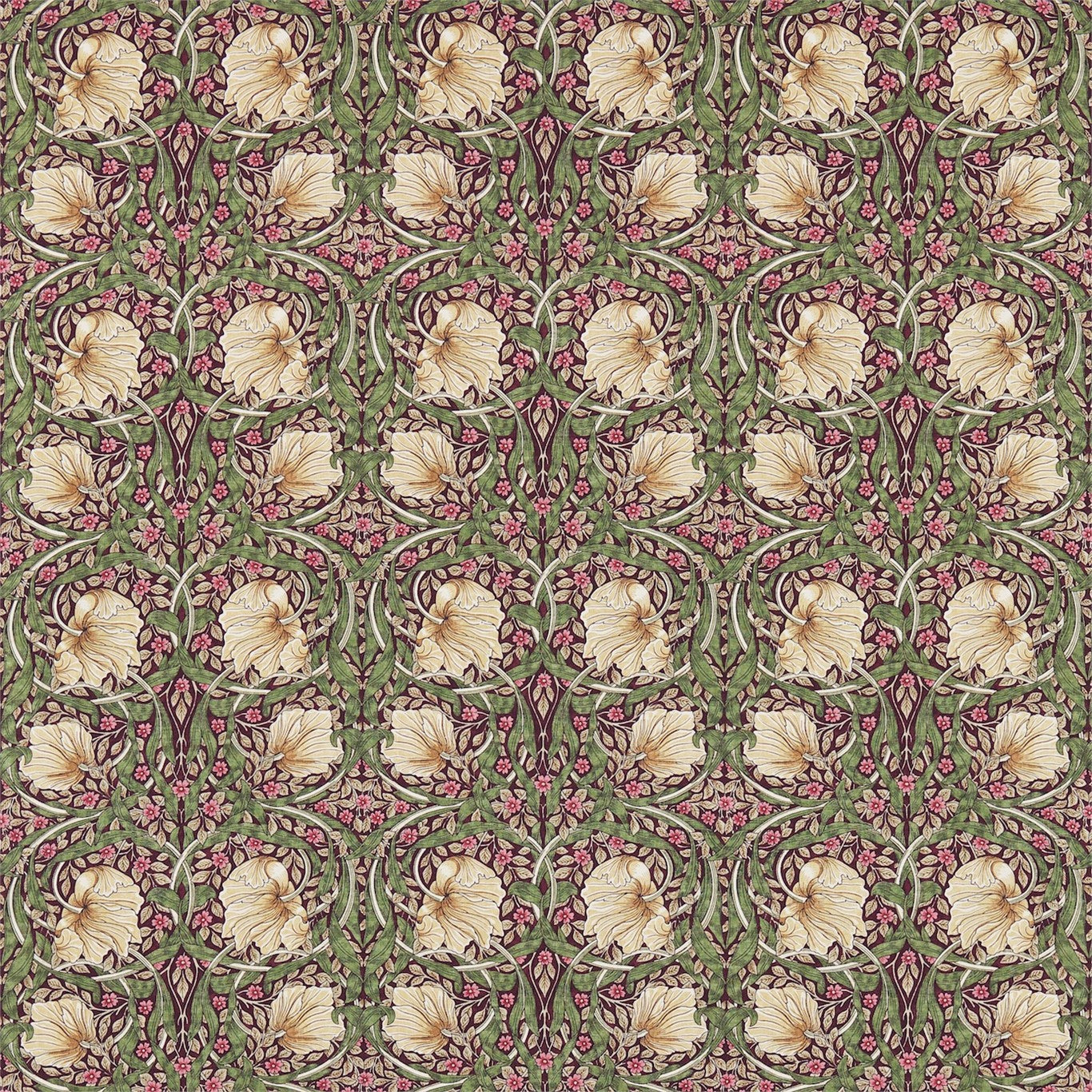 Pimpernel Fabric by Morris & Co.