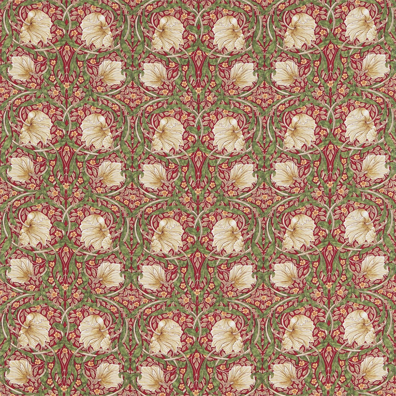 Pimpernel Fabric by Morris & Co.