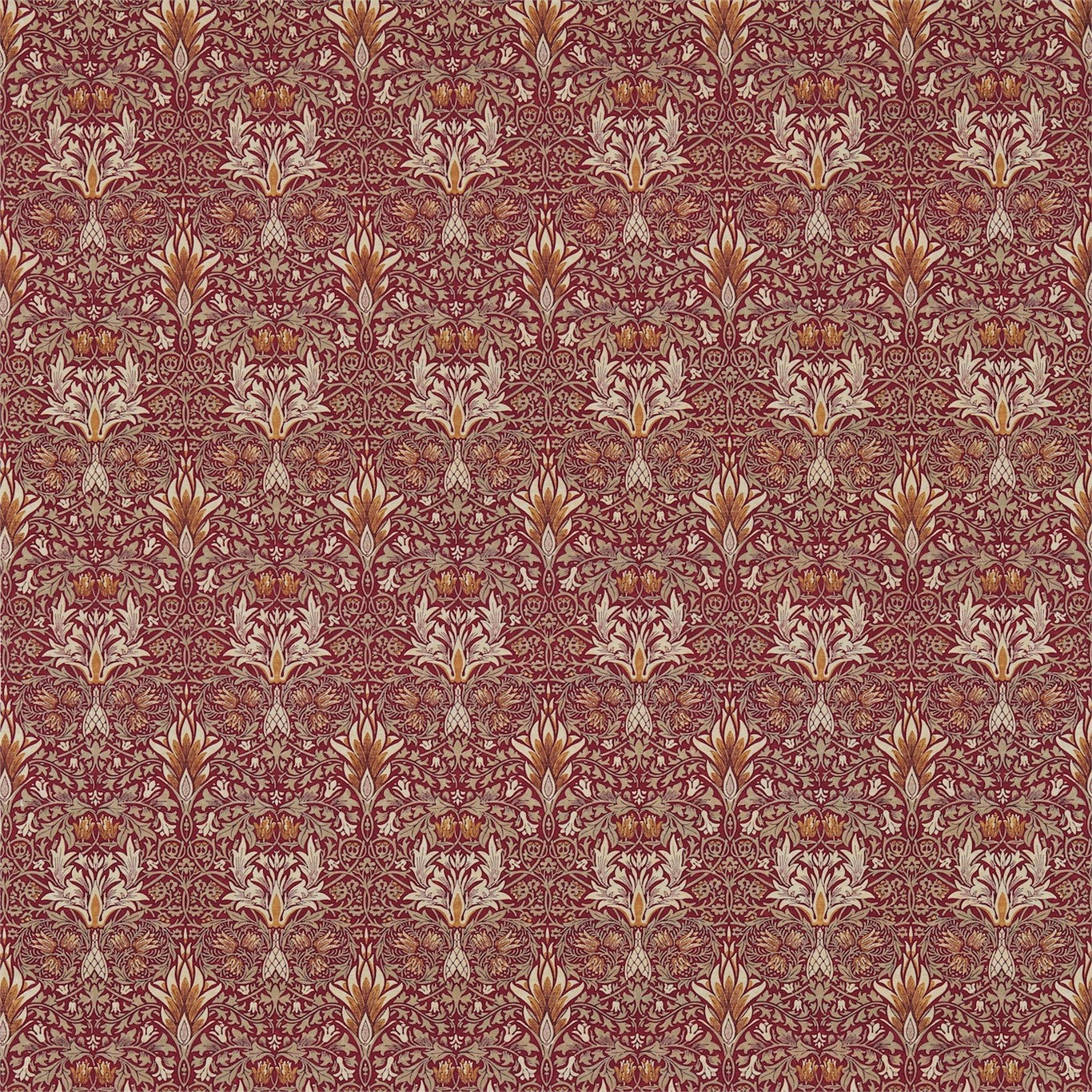 Snakeshead Fabric by Morris & Co.