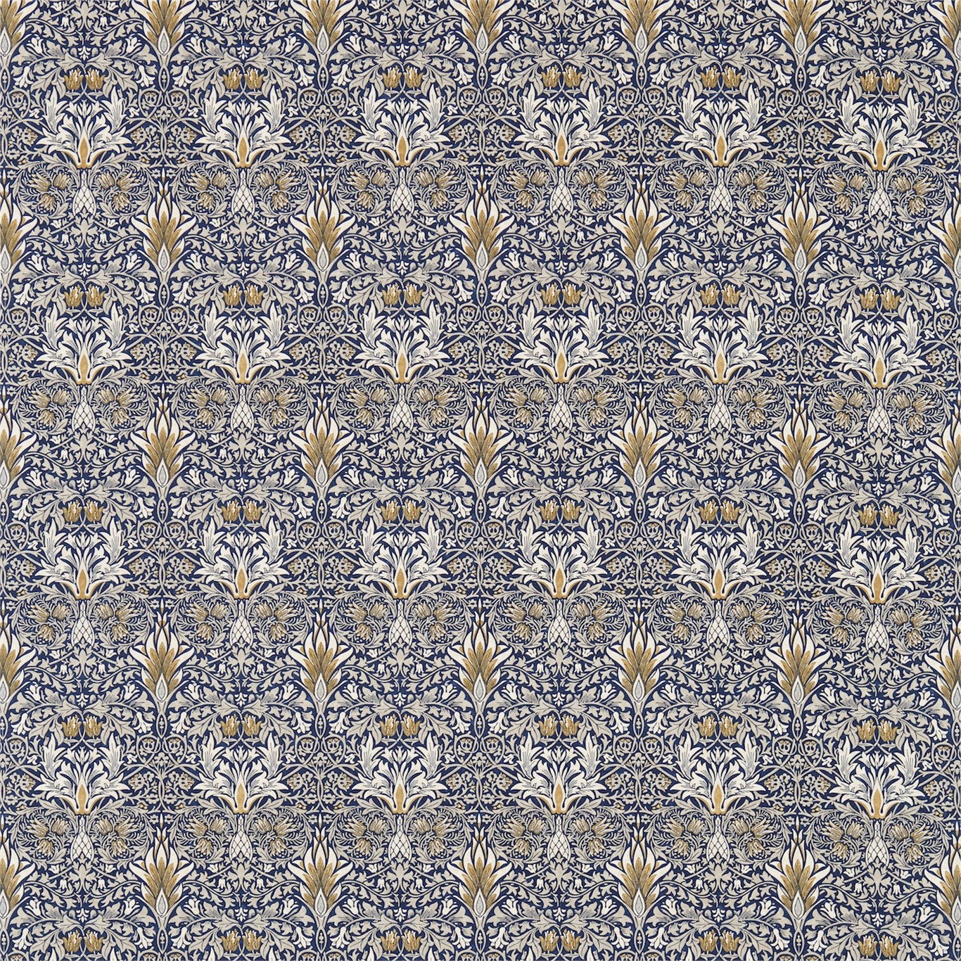 Snakeshead Fabric by Morris & Co.