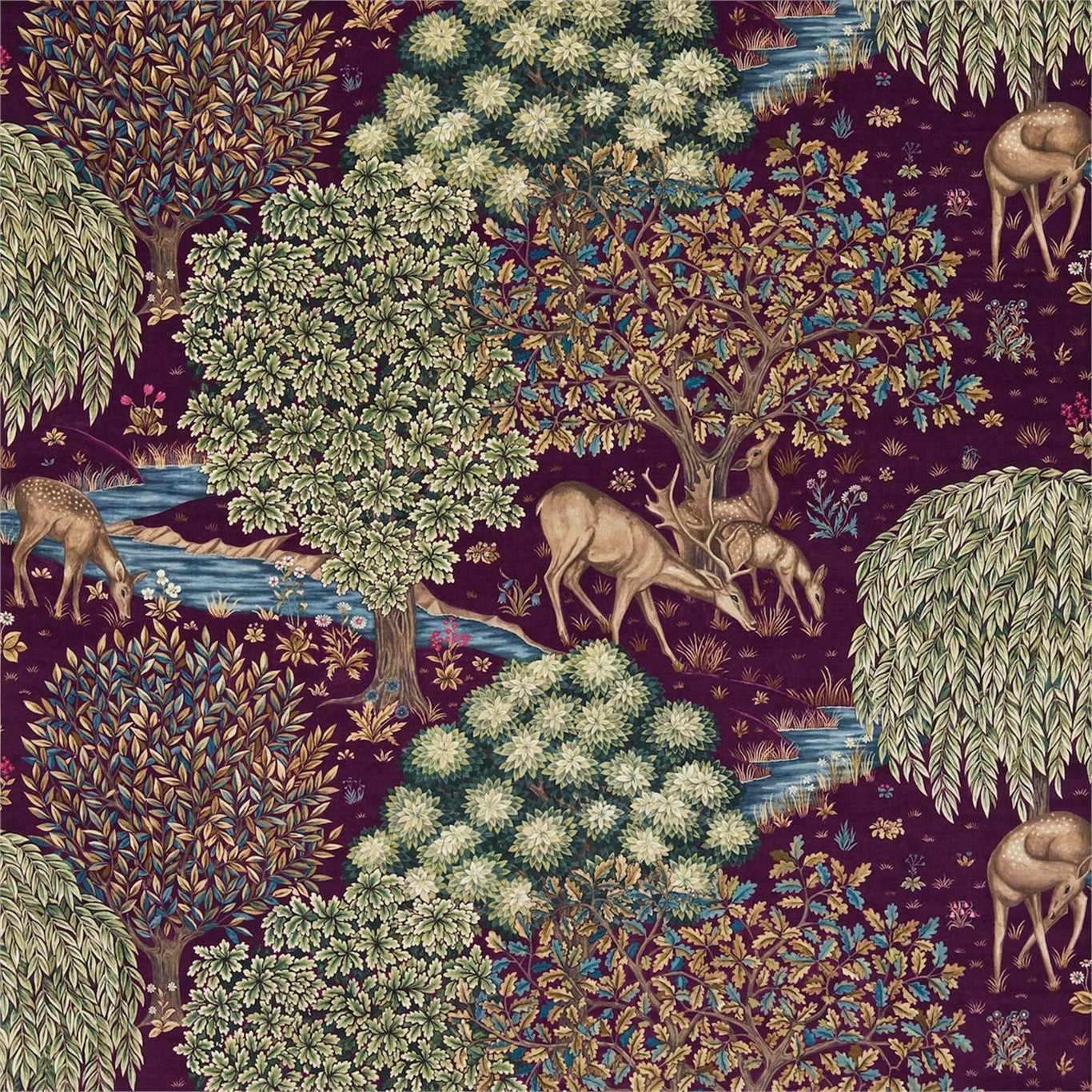 The Brook Fabric by Morris & Co.