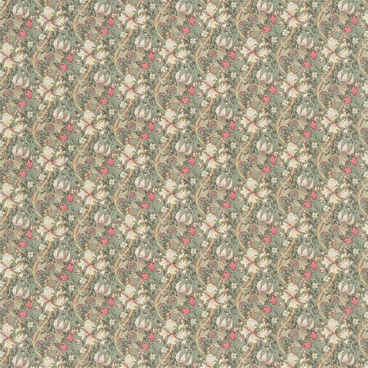 Golden Lily Minor Fabric by Morris & Co.