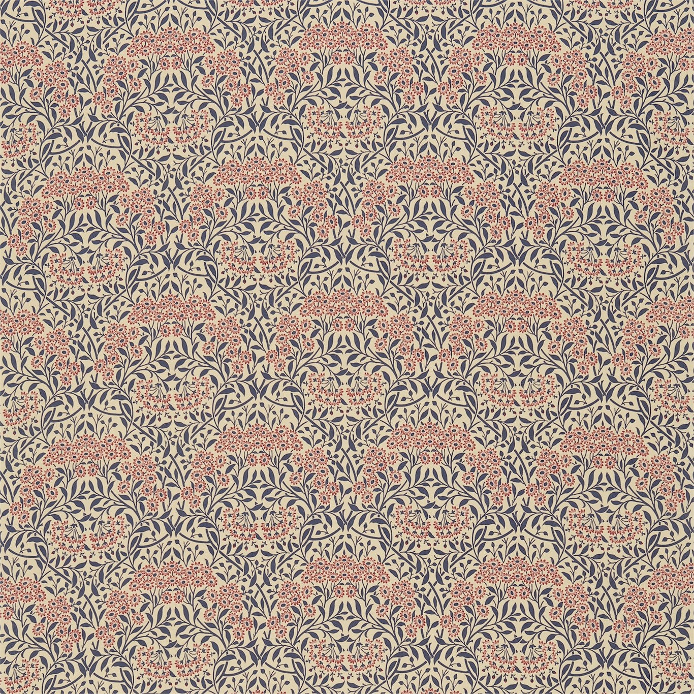 Michaelmas Daisy Fabric by Morris & Co.