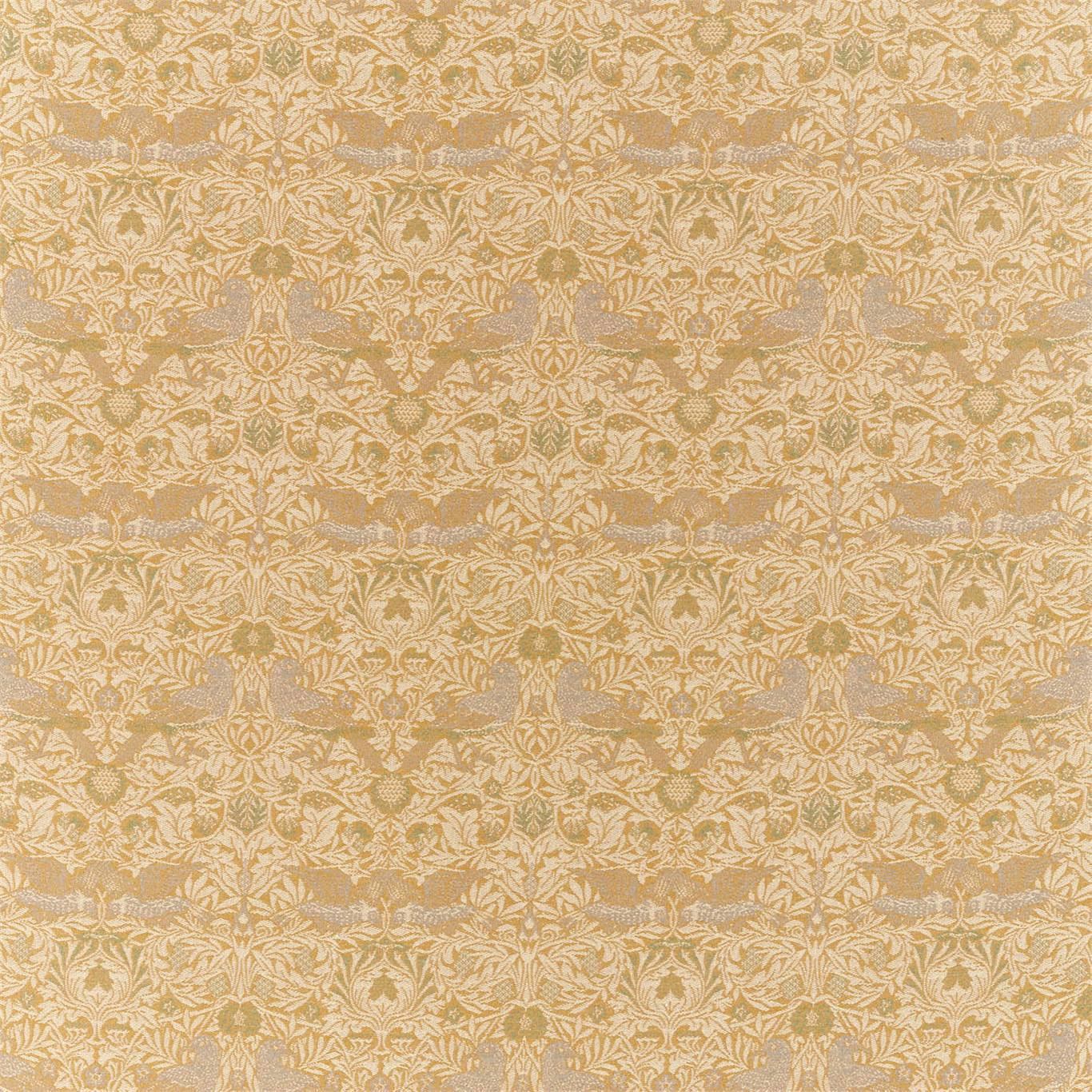 Bird Weave Fabric by Morris & Co. - DMLF236848 - Ochre