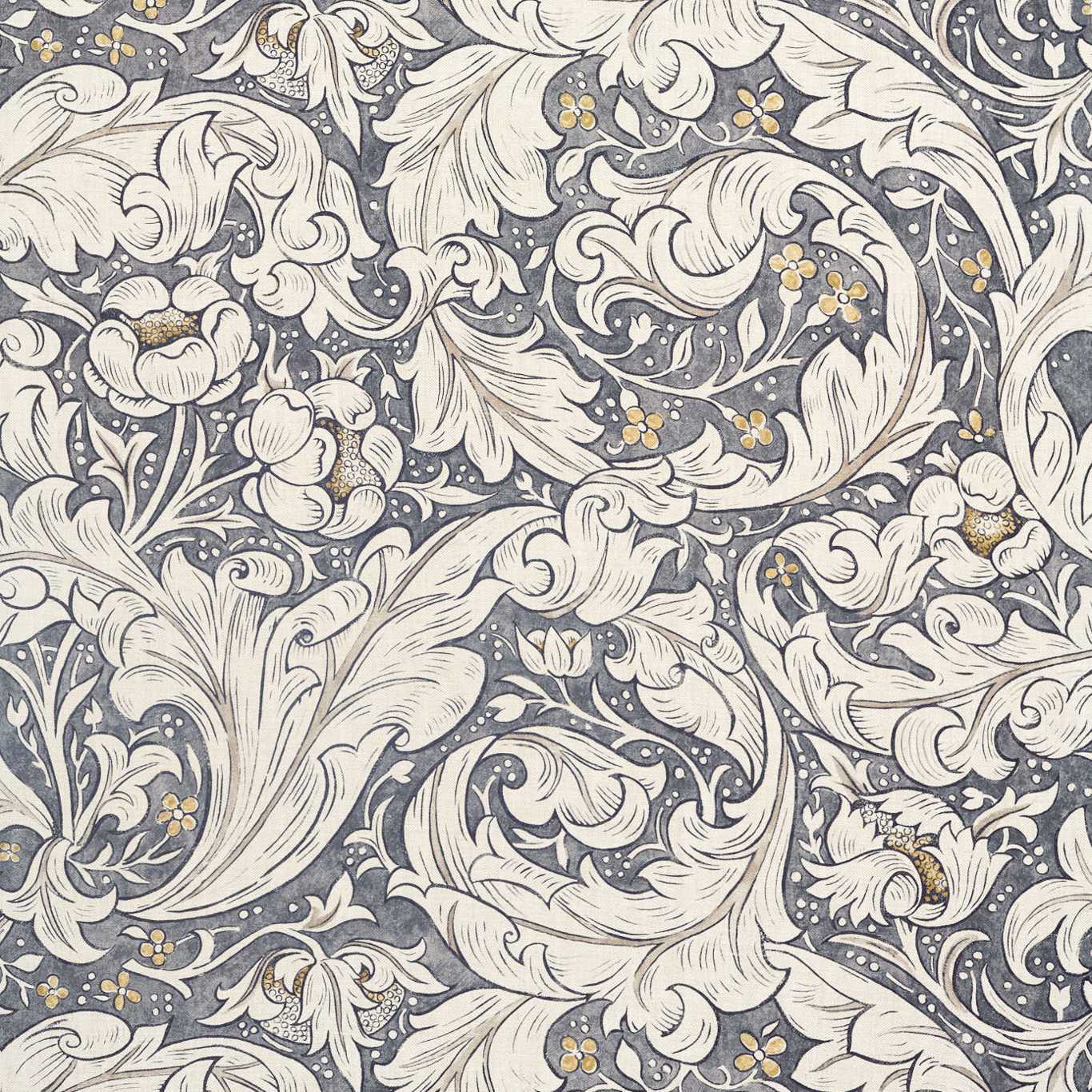 Pure Bachelors Button Print Fabric by Morris & Co.