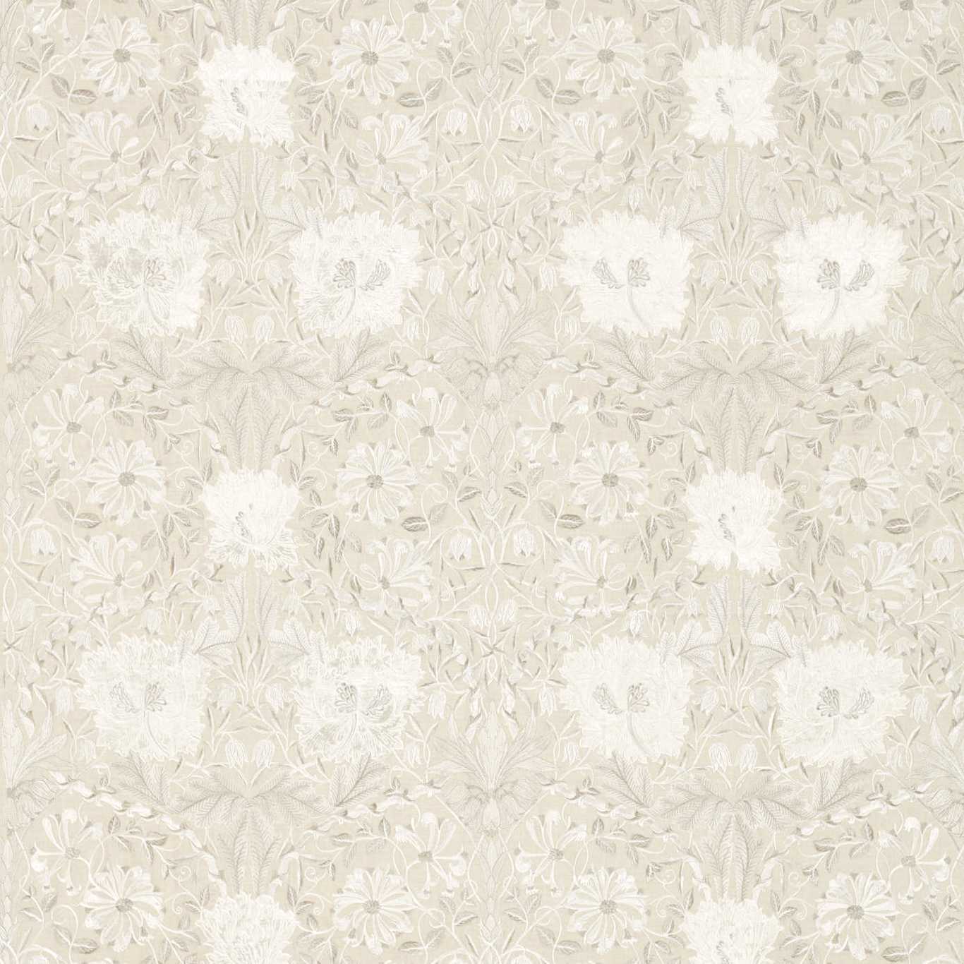 Pure Honeysuckle & Tulip Embroidery Fabric by Morris & Co.
