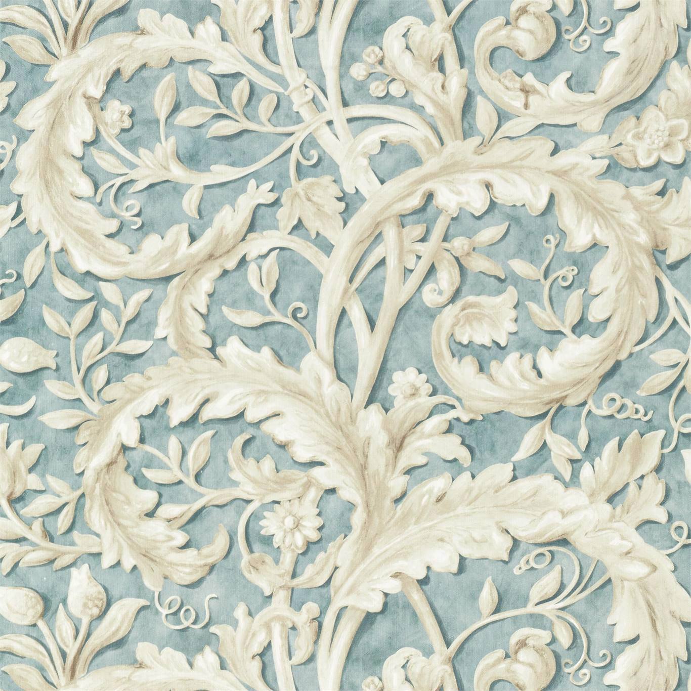 Tilia Lime Fabric by Sanderson