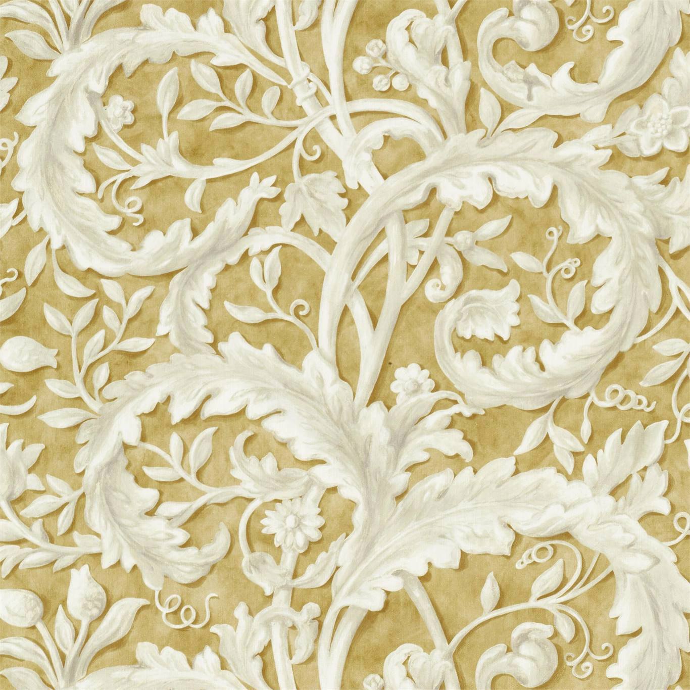 Tilia Lime Fabric by Sanderson