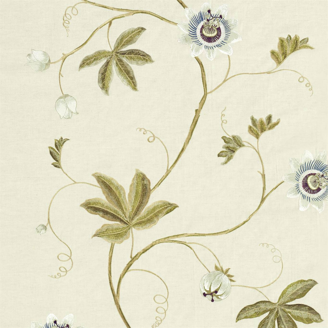 Passion Vine Fabric by Sanderson