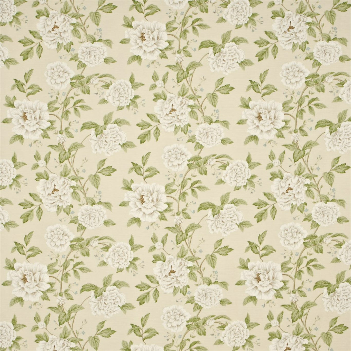 Peony Tree Fabric by Sanderson