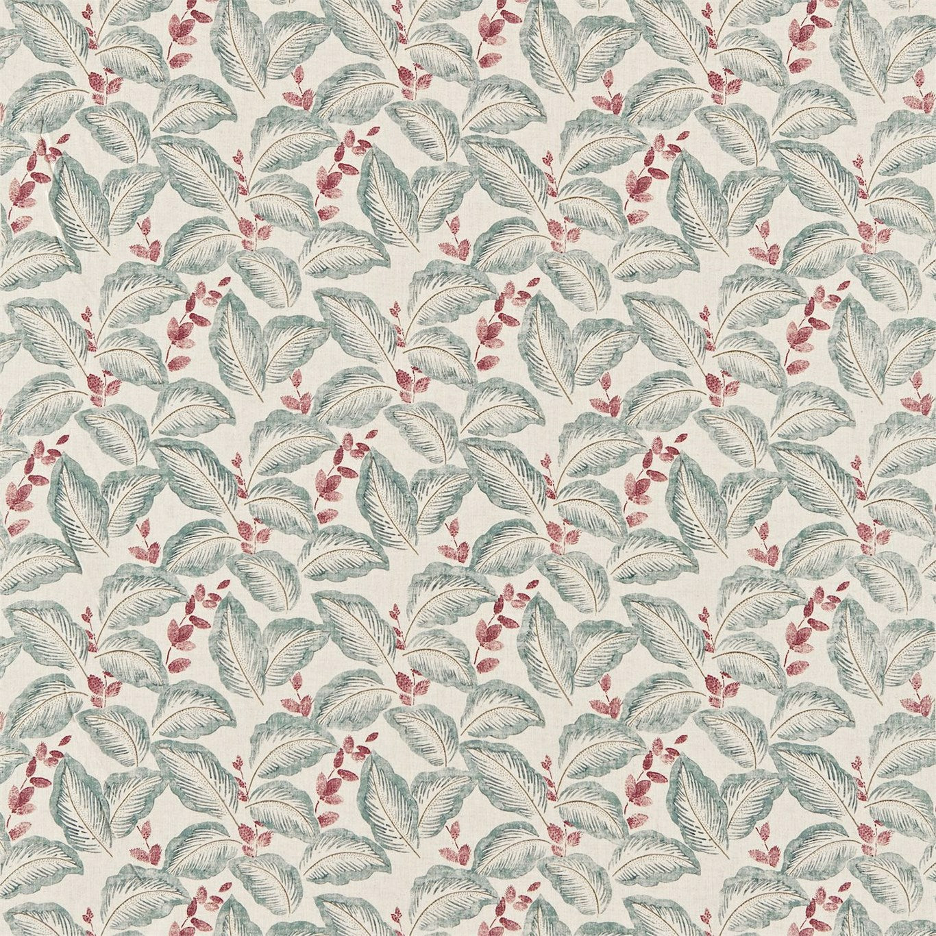 Box Hill Fabric by Sanderson - DRCH222091 - Slate/Stone