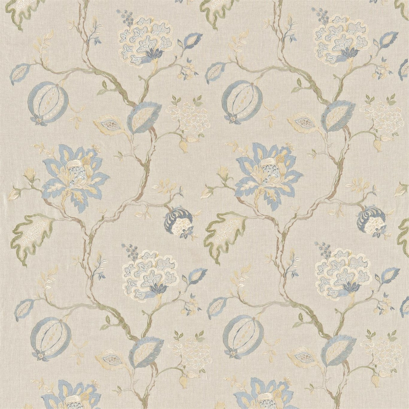 Hadham (Embroidery) Fabric by Sanderson