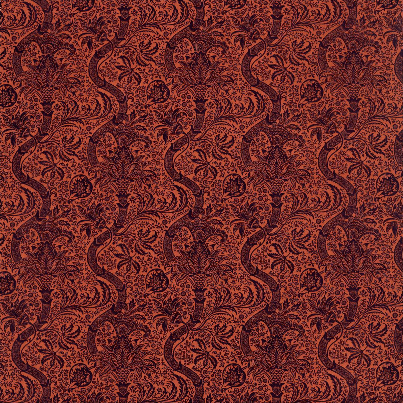 Indian Flock Velvet Fabric by Morris & Co.
