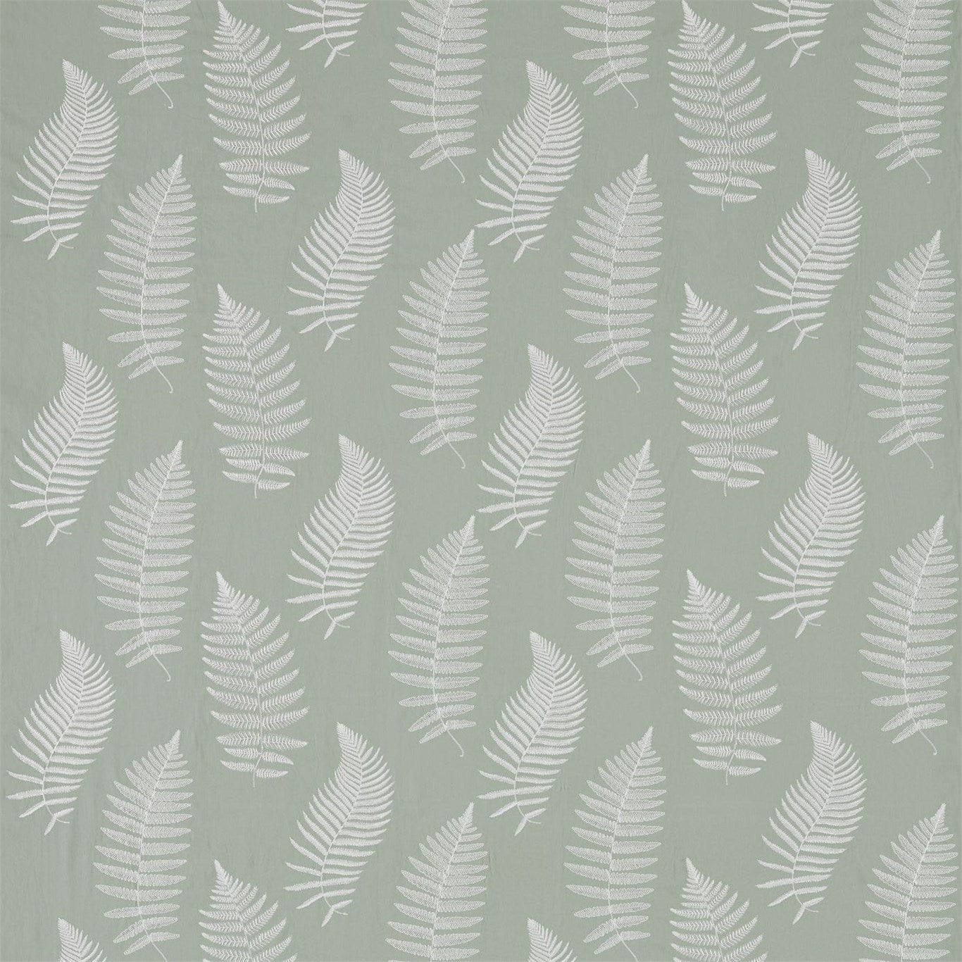 Fern Embroidery Fabric by Sanderson