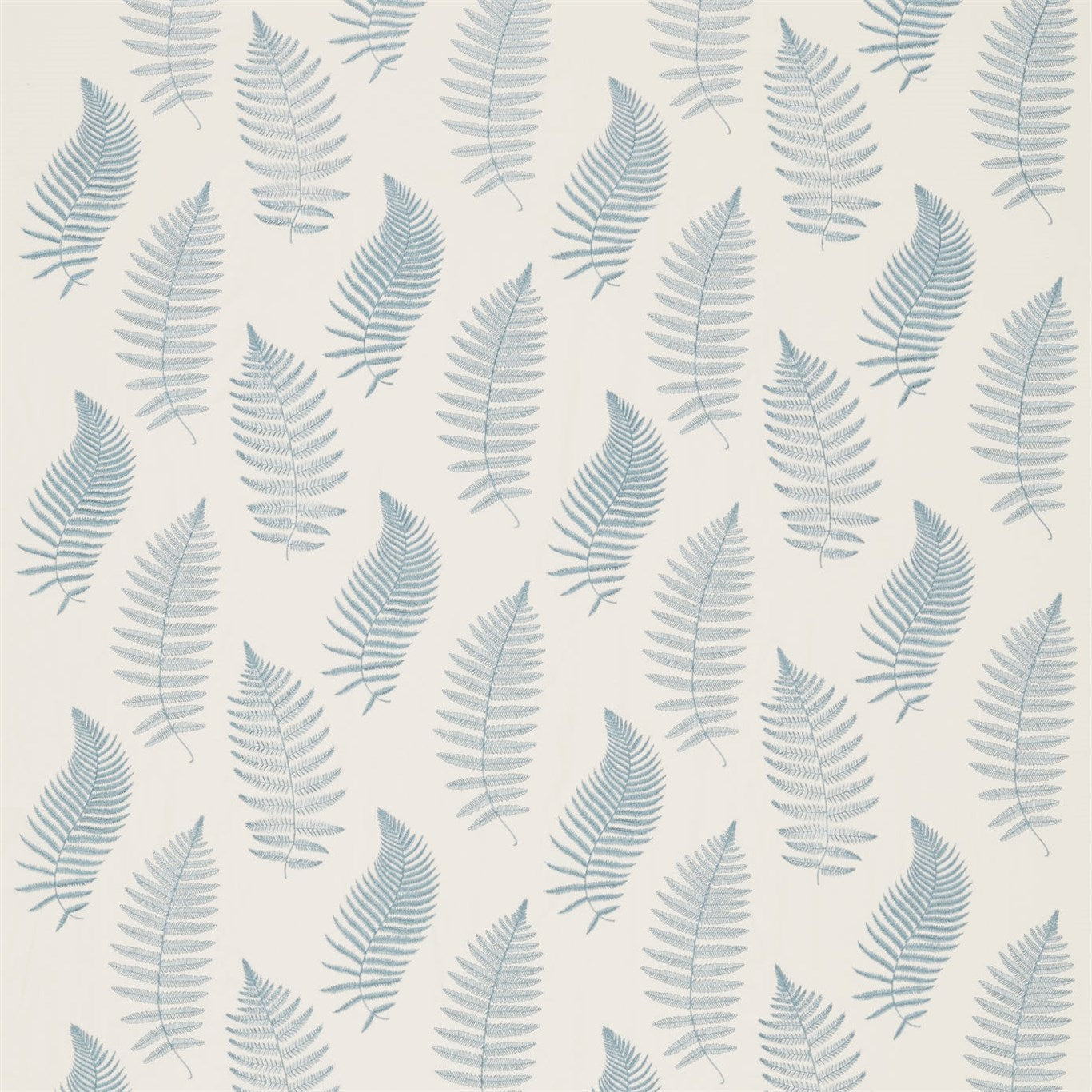 Fern Embroidery Fabric by Sanderson