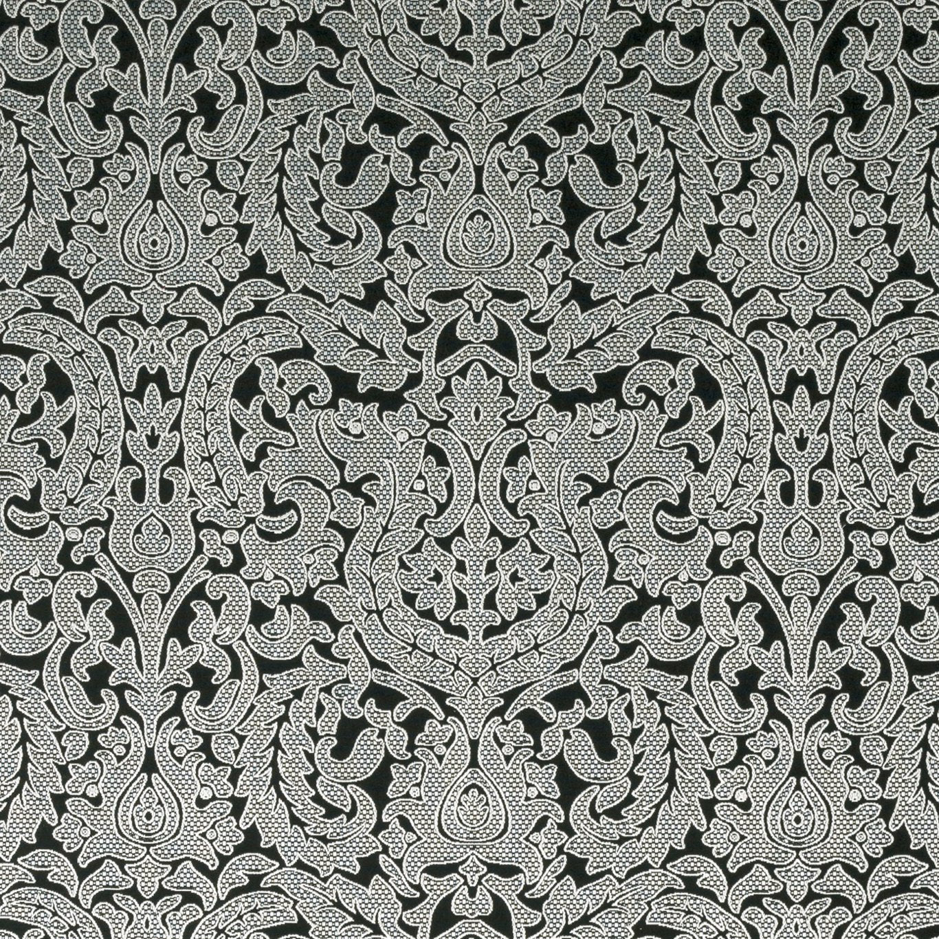 Bw1020 Fabric by Clarke & Clarke - F0893/01 - Black/White