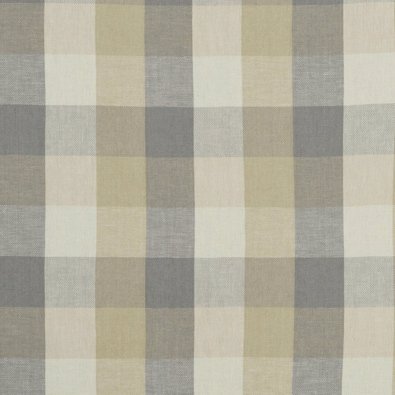 Austin Check Fabric by Clarke & Clarke - F1042/03 - Natural