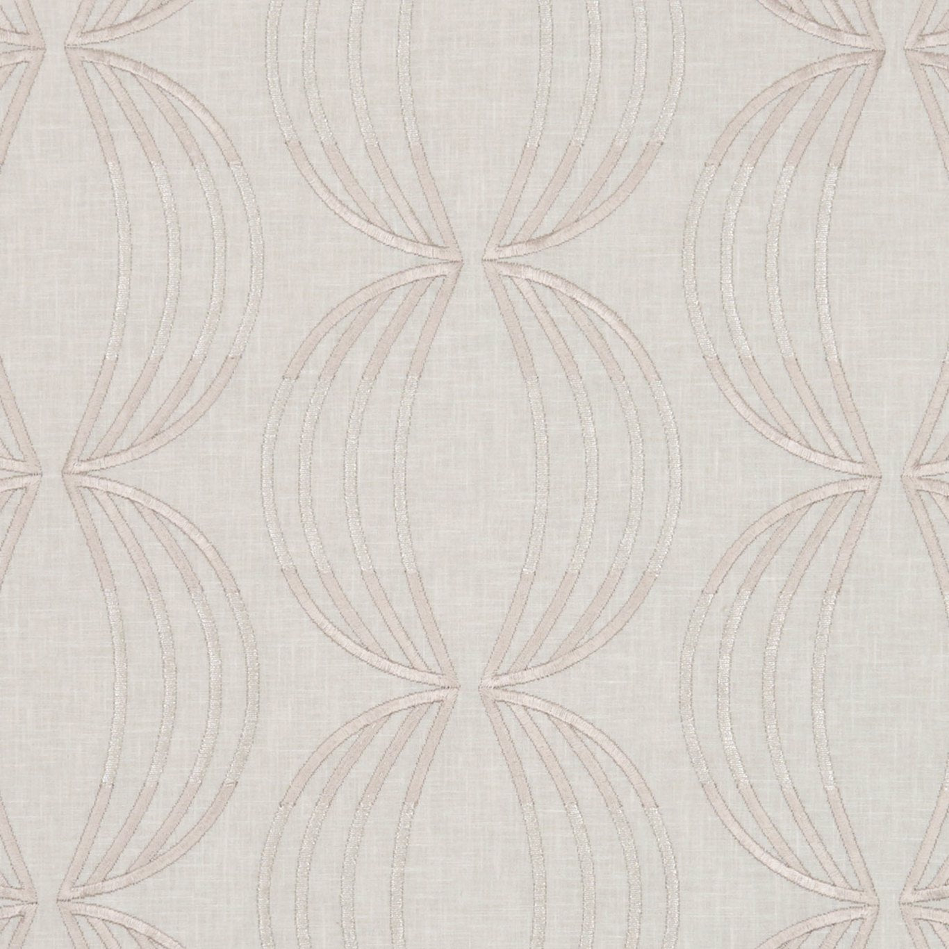 Carraway Fabric by Clarke & Clarke - F1070/01 - Champagne