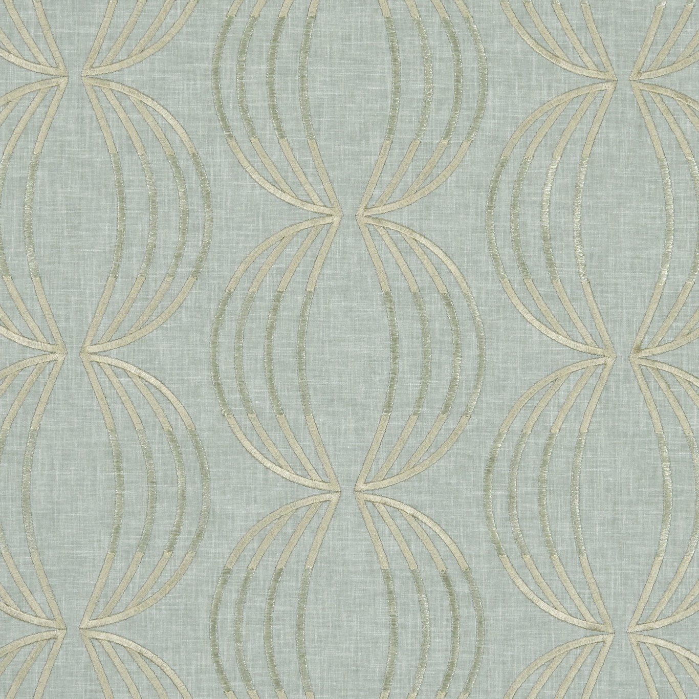Carraway Fabric by Clarke & Clarke - F1070/04 - Mineral