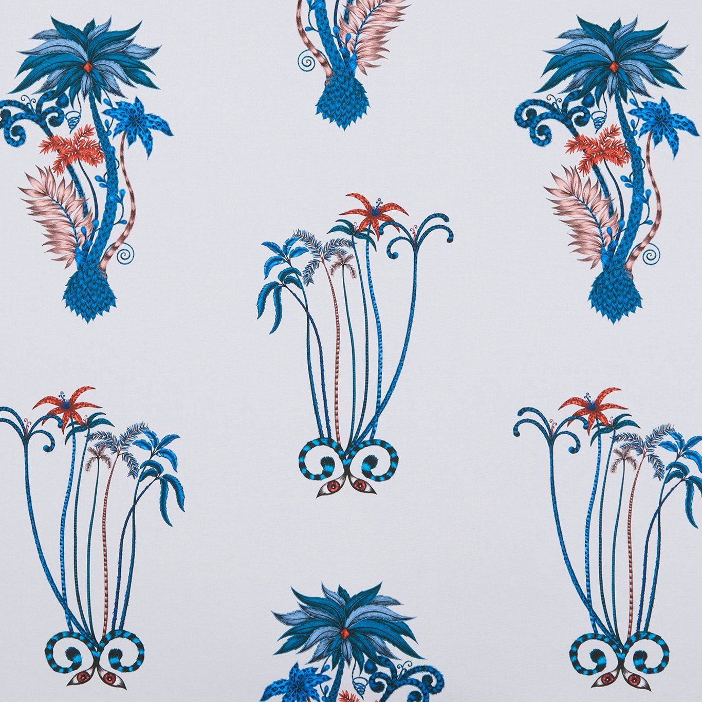 Jungle Palms Fabric by Emma Shipley