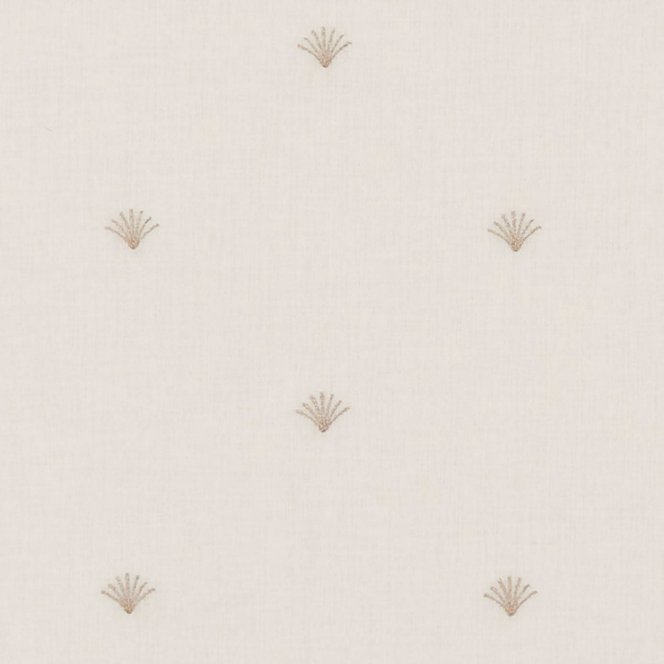 Fino Ivory/Rose Gold Fabric by Clarke & Clarke