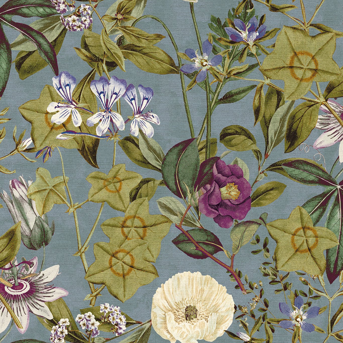 Passiflora Fabric by Clarke & Clarke