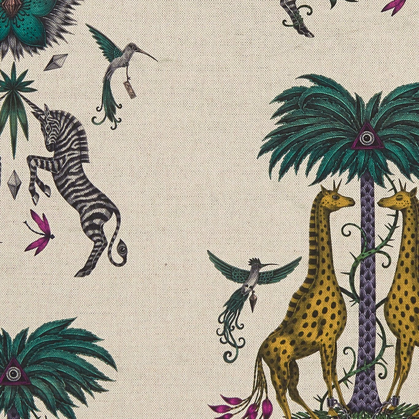 Creatura Fabric by Emma Shipley - F1490/02 - Yellow