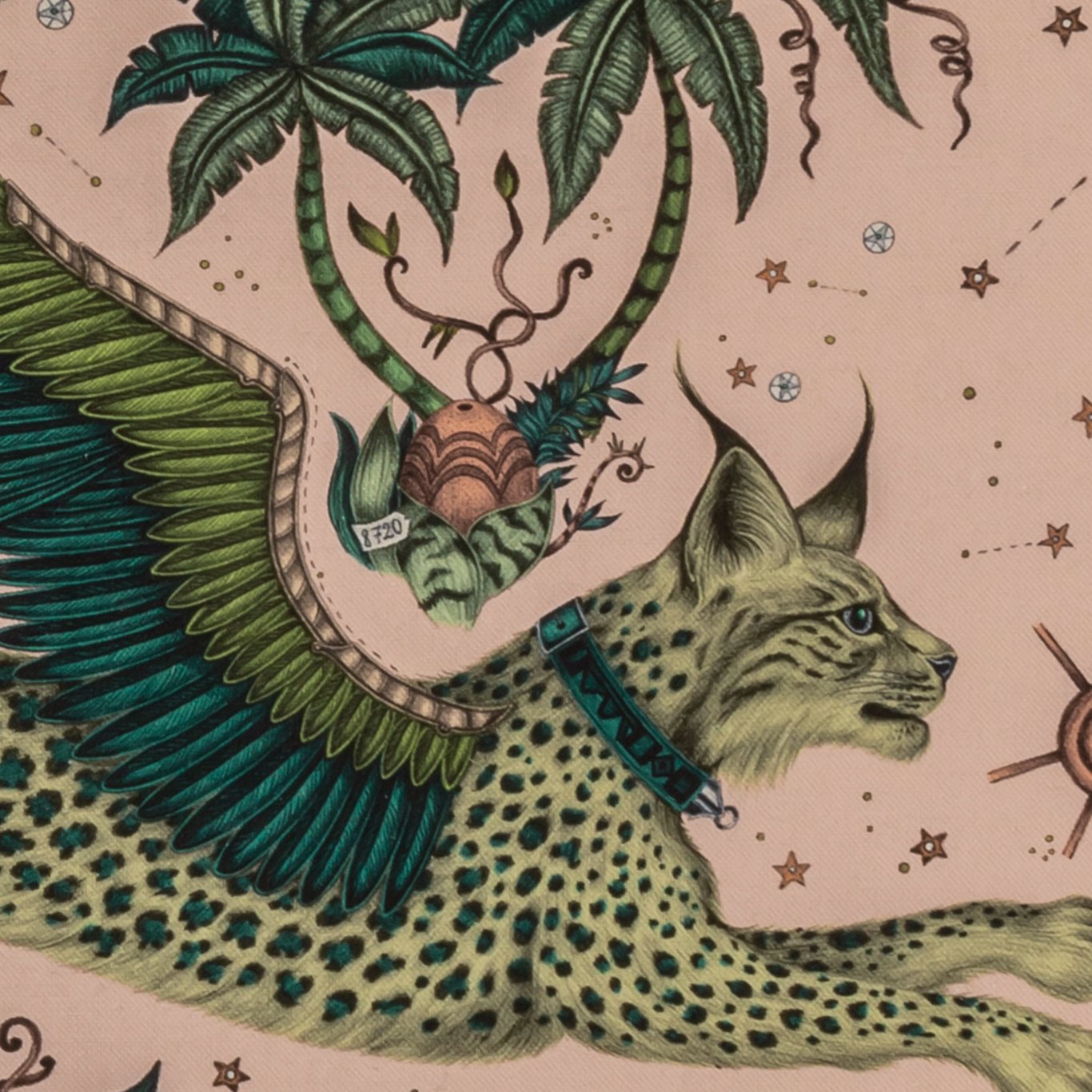 Lynx Fabric by Emma Shipley