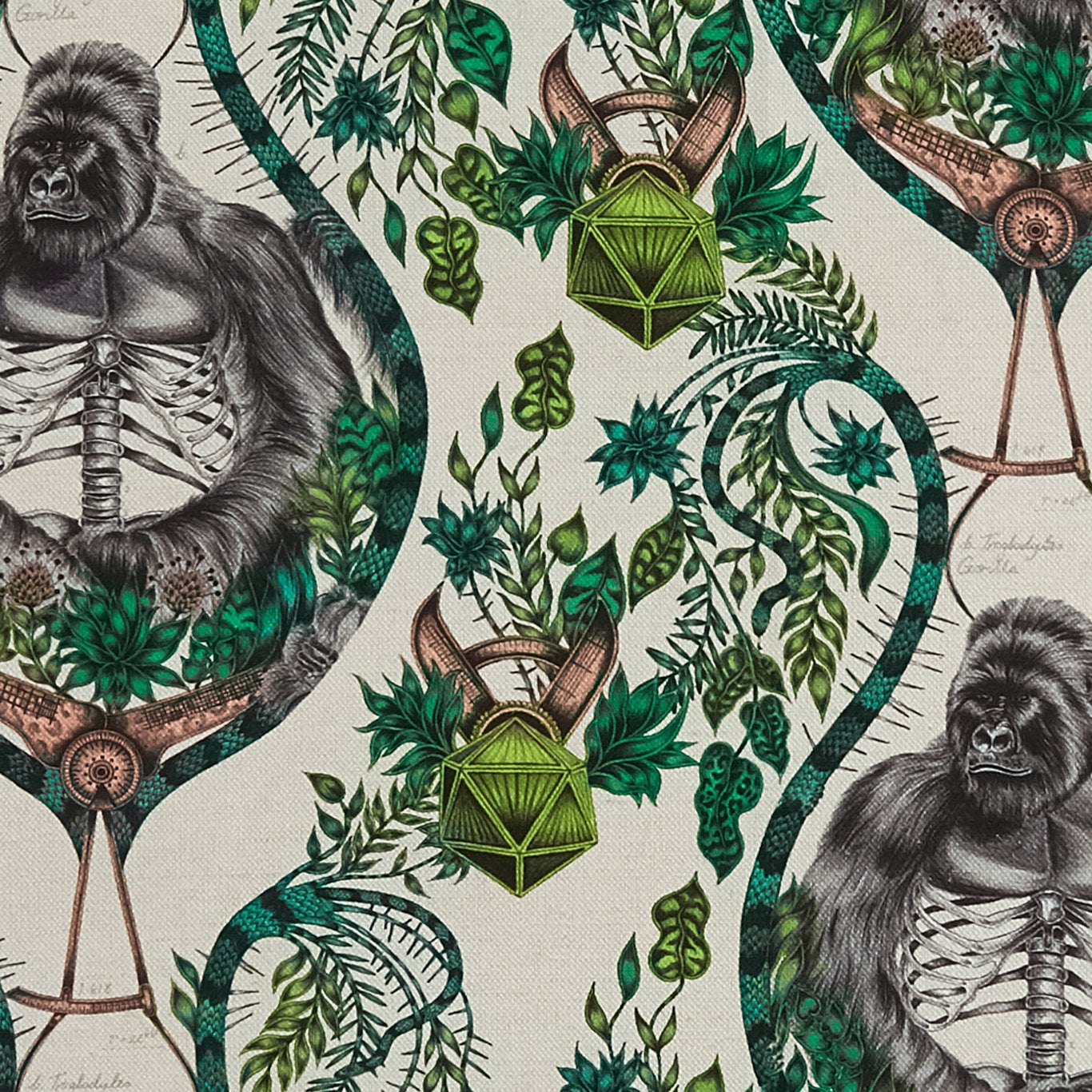 Silverback Fabric by Emma Shipley
