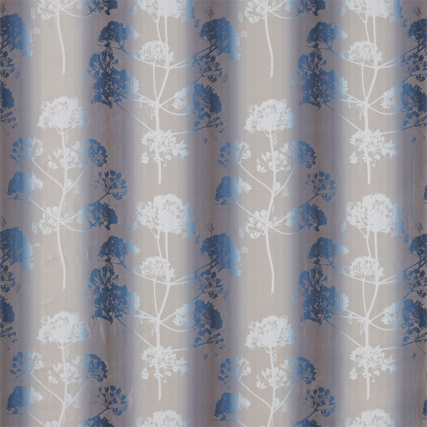 Angeliki Fabric by Harlequin - HCLS131887 - Indigo / Stone