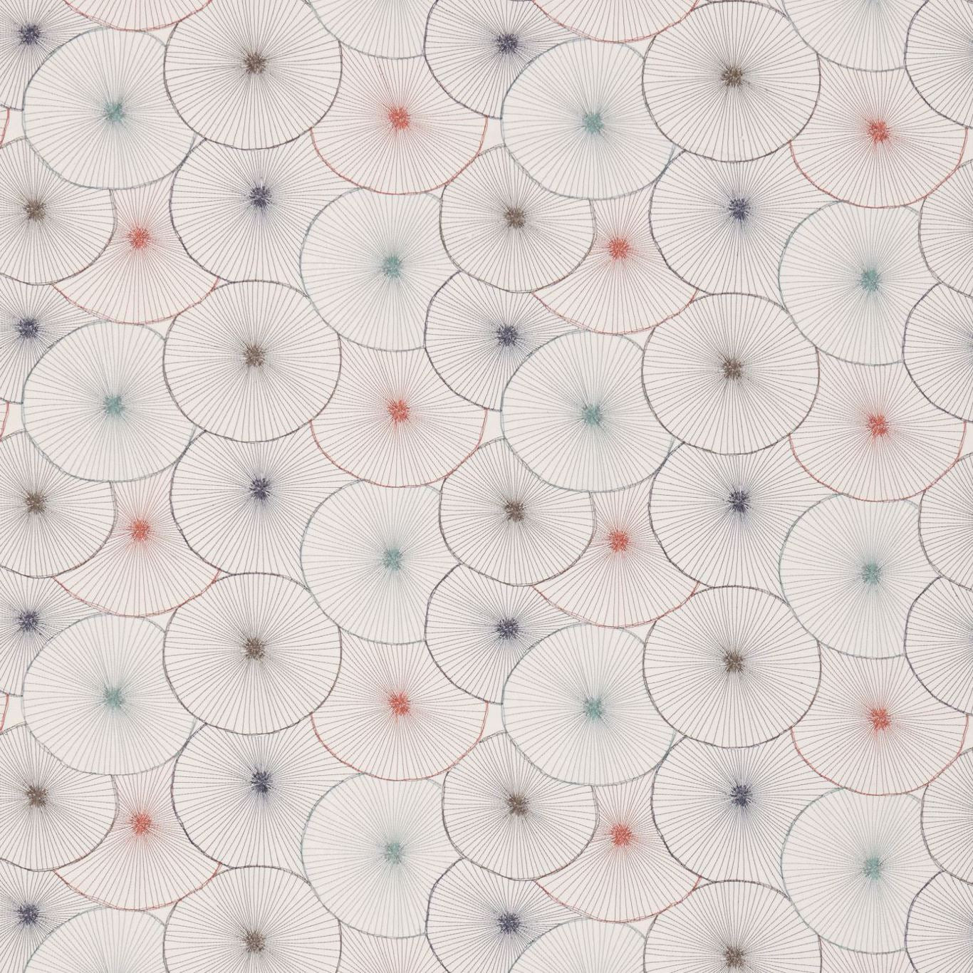 Aster Fabric by Harlequin - HGAT131586 - Russet / Willow / Nutmeg / Dusk