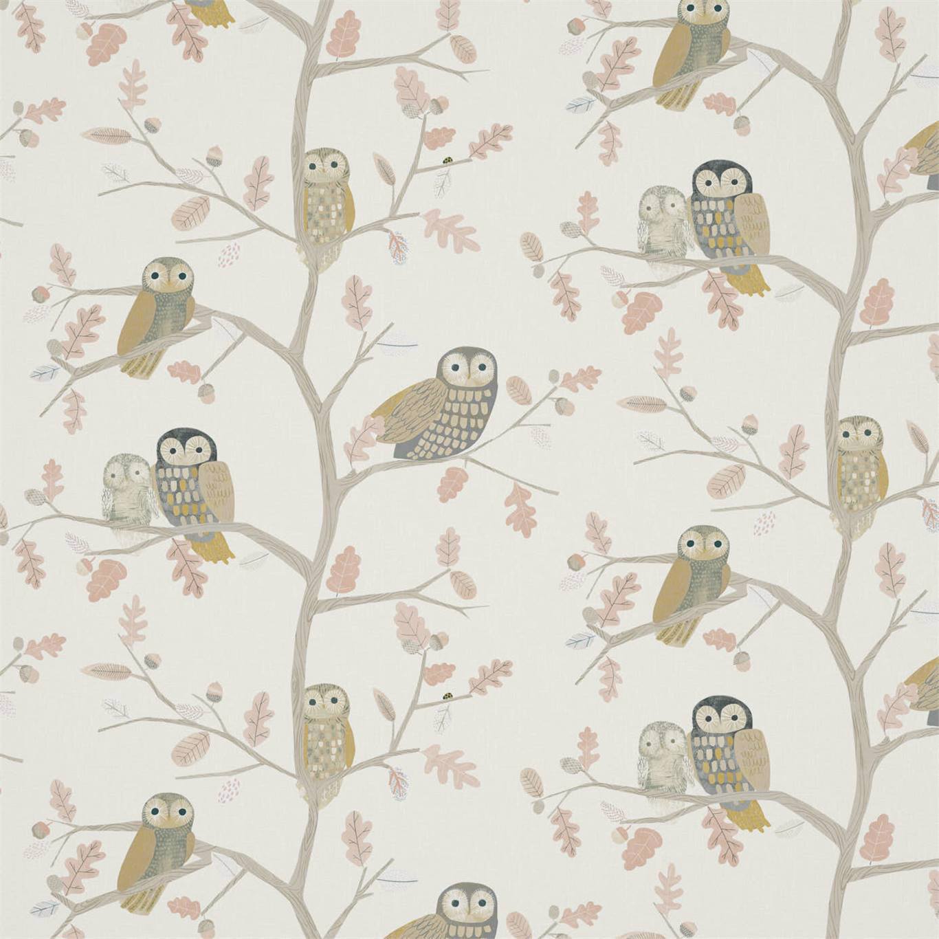 Little Owls Fabric by Harlequin