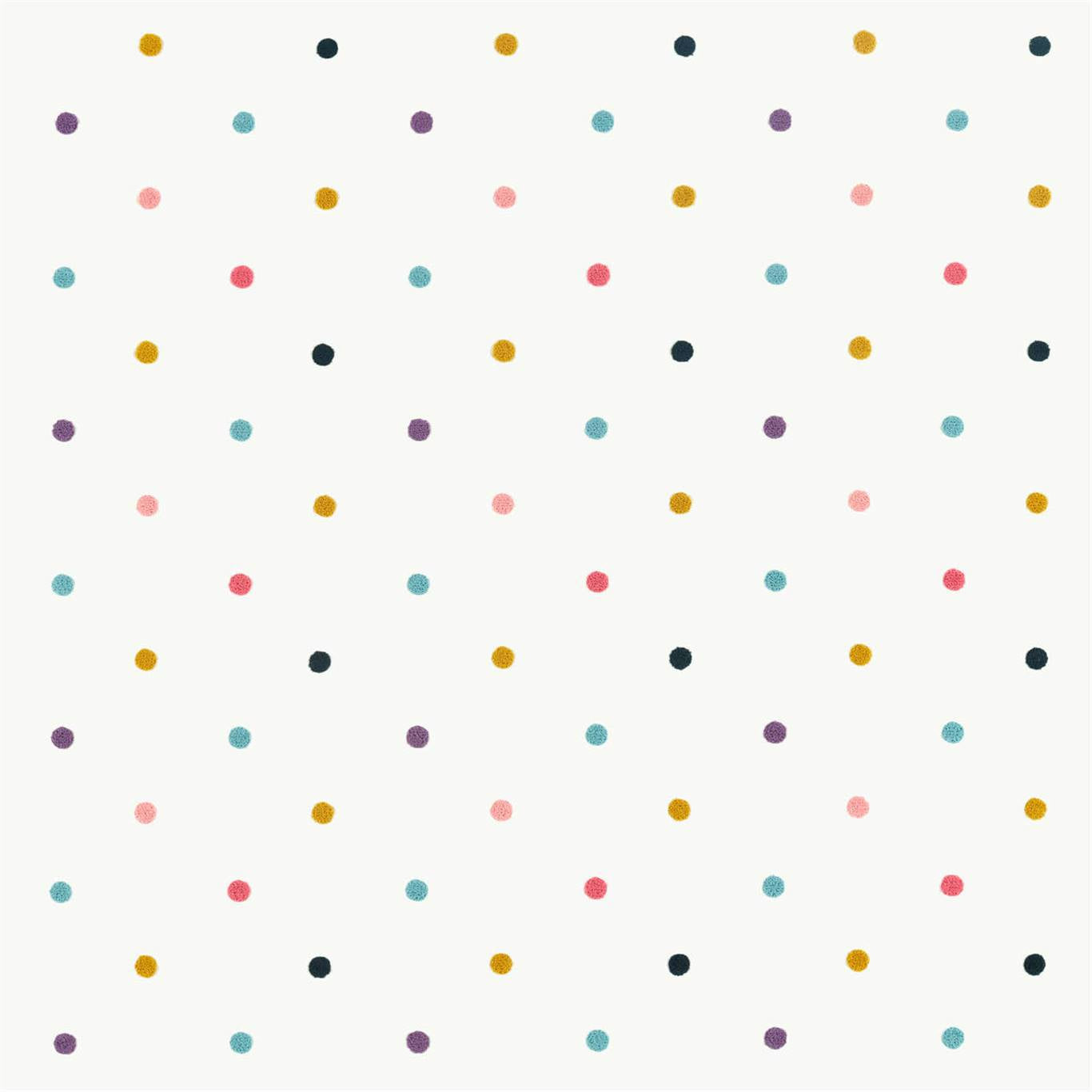 Bon Bon Fabric by Harlequin - HLTF133548 - Raspberry/Grape/Sunflower/Blueberry