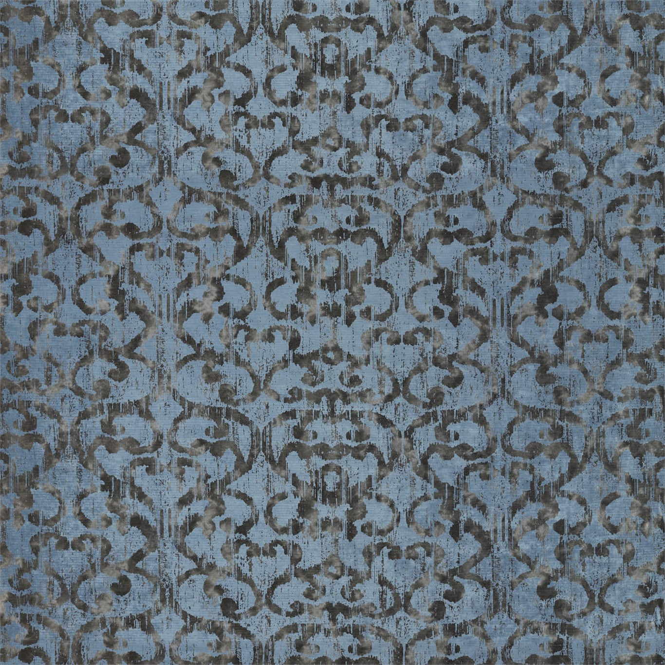Baroc Fabric by Harlequin - HLUU132608 - Sapphire/Steel