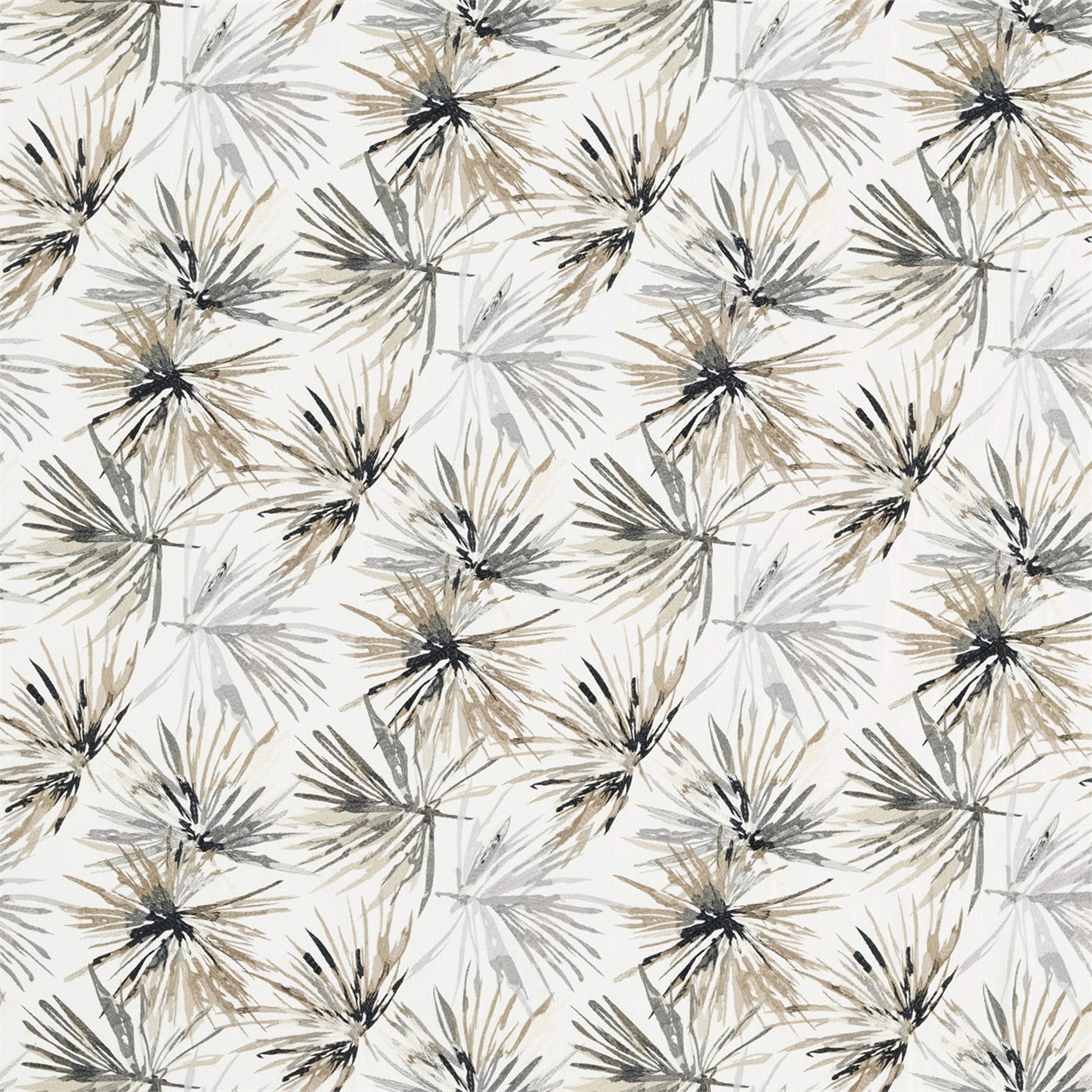 Aucuba Fabric by Harlequin - HMOE132242 - Steel/Jet