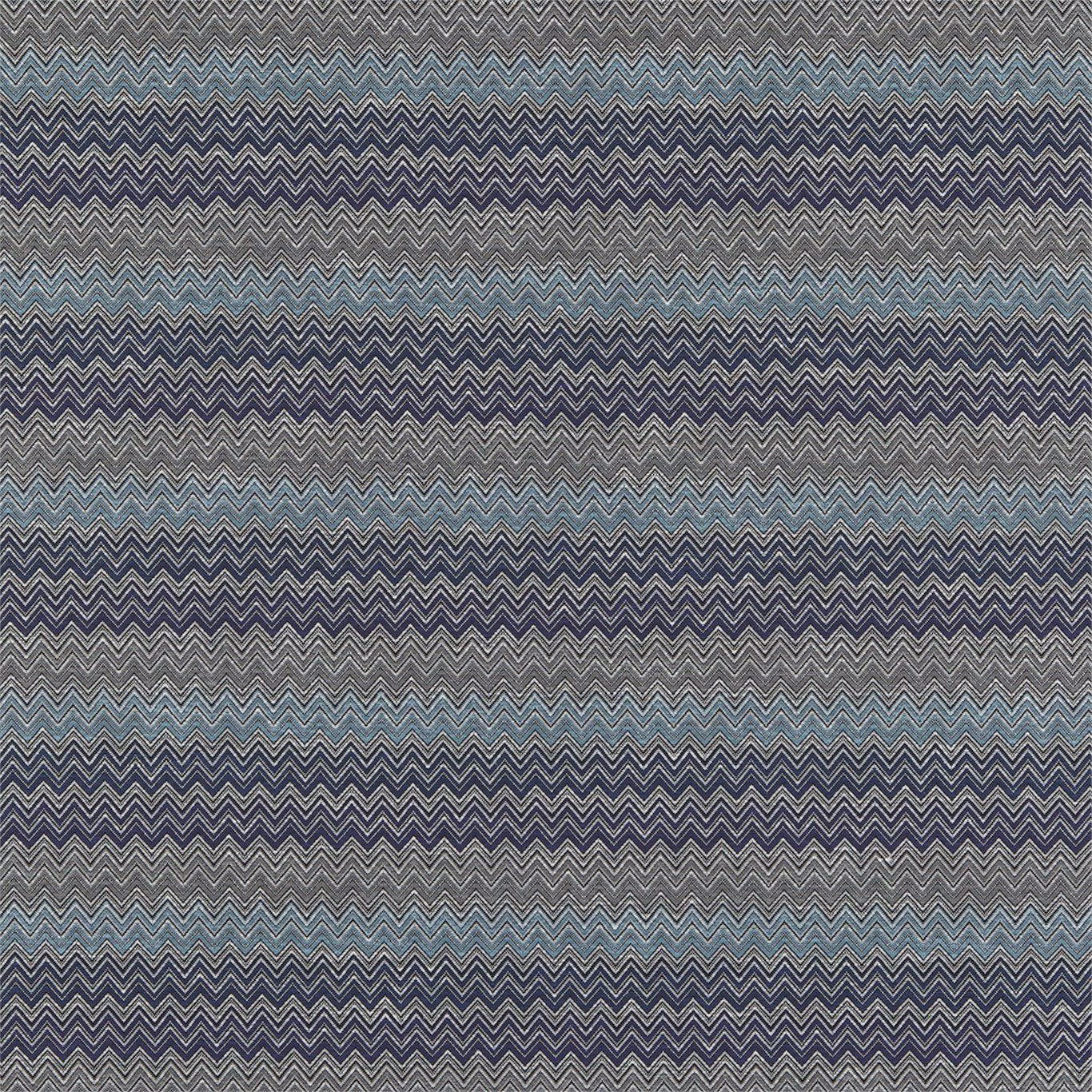 Chevron Fabric by Harlequin - HMOU130664 - Cobalt Denim Ice Steel